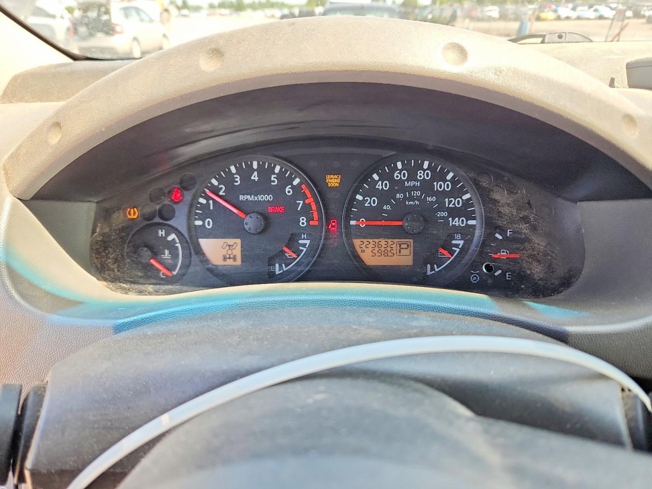 2005 Nissan Xterra S Silver vin: 5N1AN08W65C649270