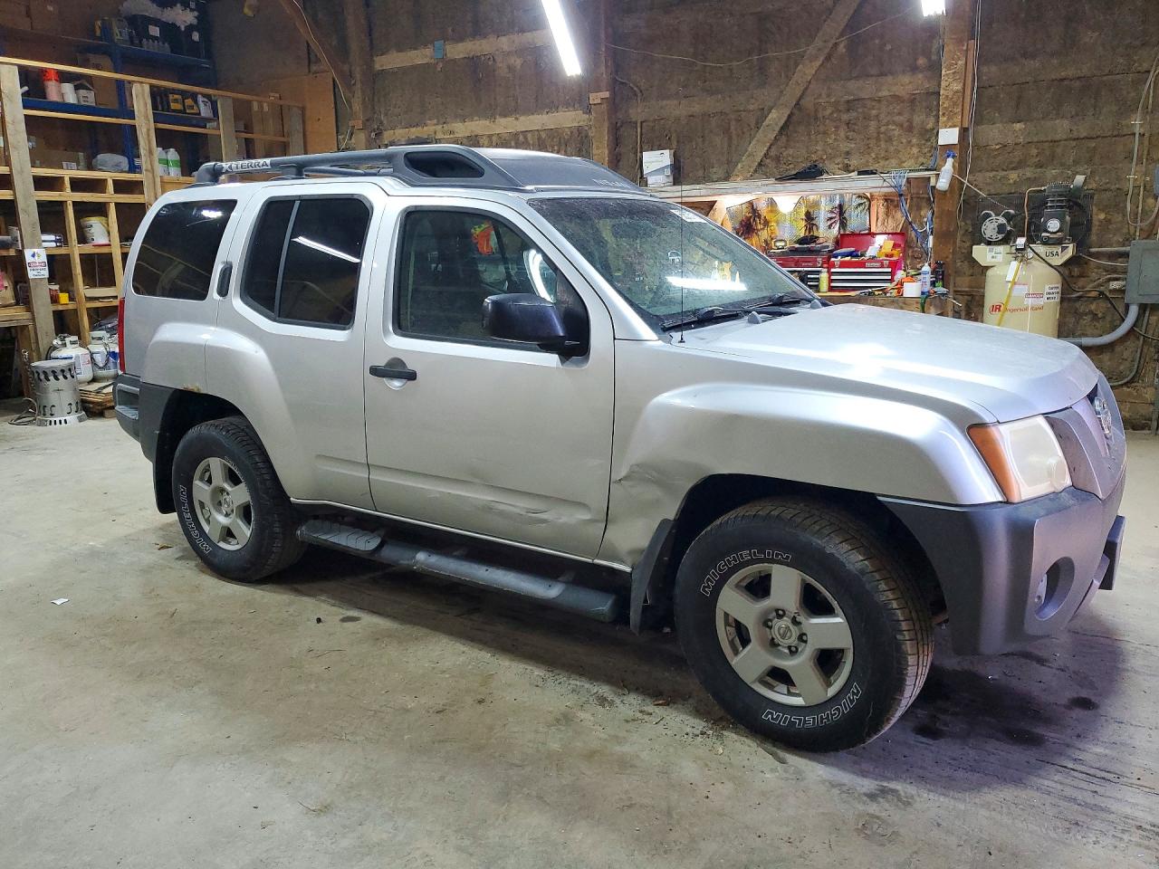 2006 Nissan Xterra Off Road/s/se Silver vin: 5N1AN08W66C505459