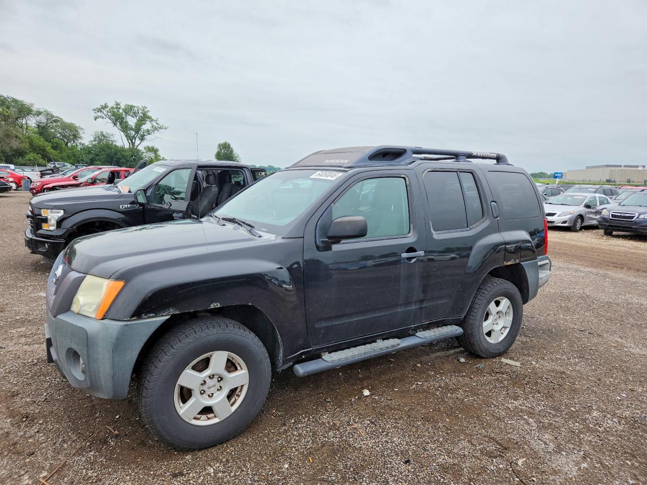 2006 Nissan Xterra X Black vin: 5N1AN08W66C510967