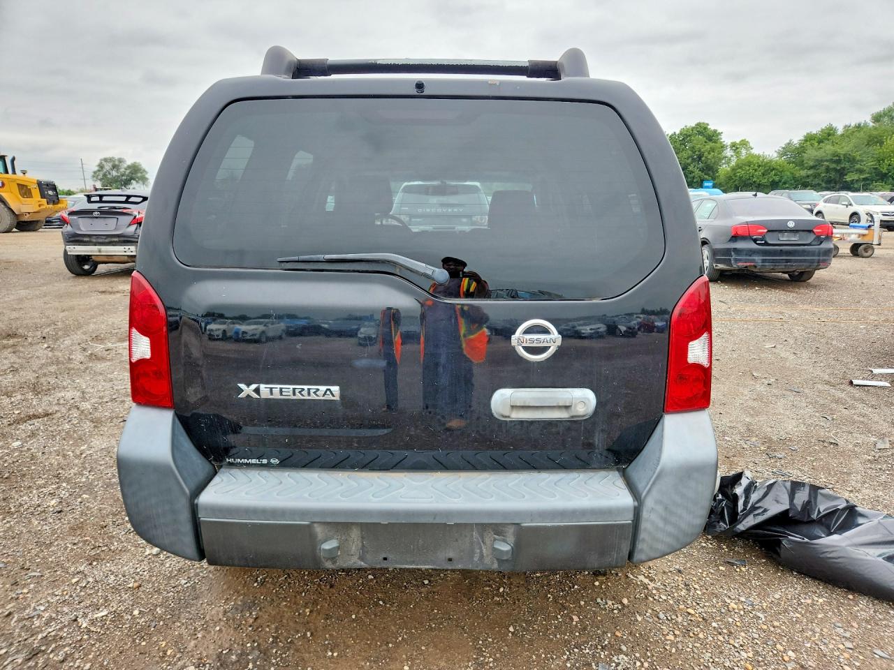 2006 Nissan Xterra X Black vin: 5N1AN08W66C510967