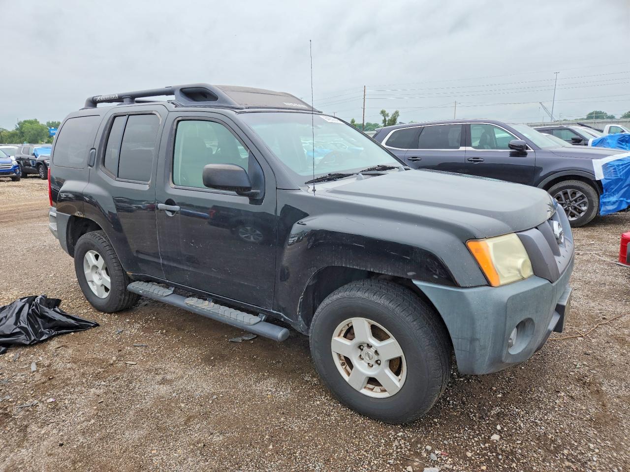 2006 Nissan Xterra X Black vin: 5N1AN08W66C510967