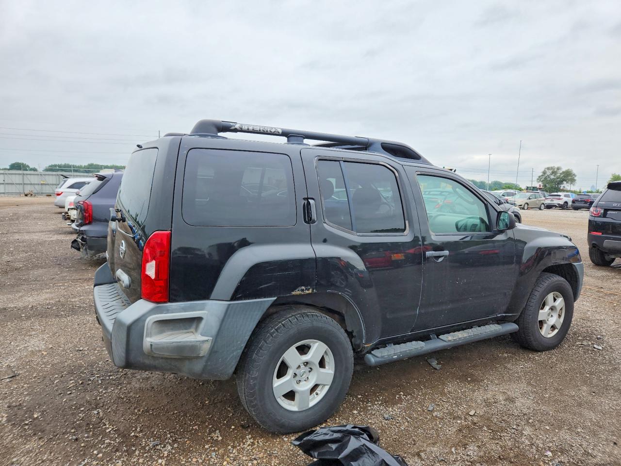 2006 Nissan Xterra X Black vin: 5N1AN08W66C510967