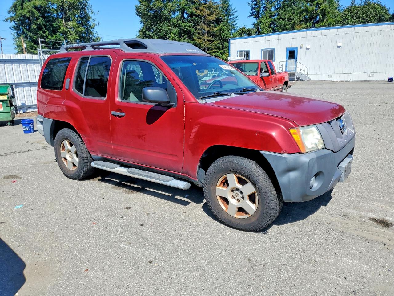 2006 Nissan Xterra X Красный vin: 5N1AN08W66C522861