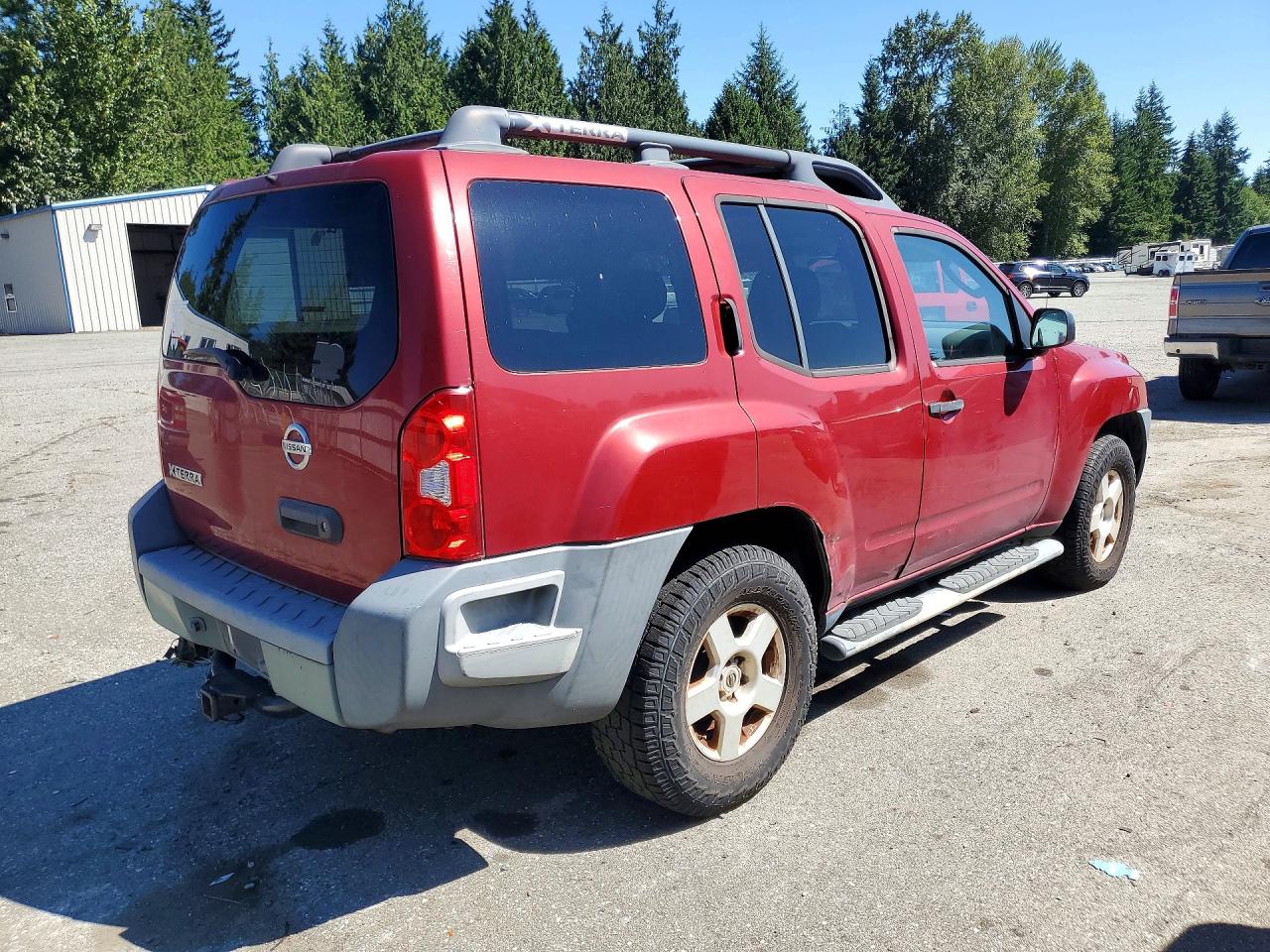 2006 Nissan Xterra X Красный vin: 5N1AN08W66C522861