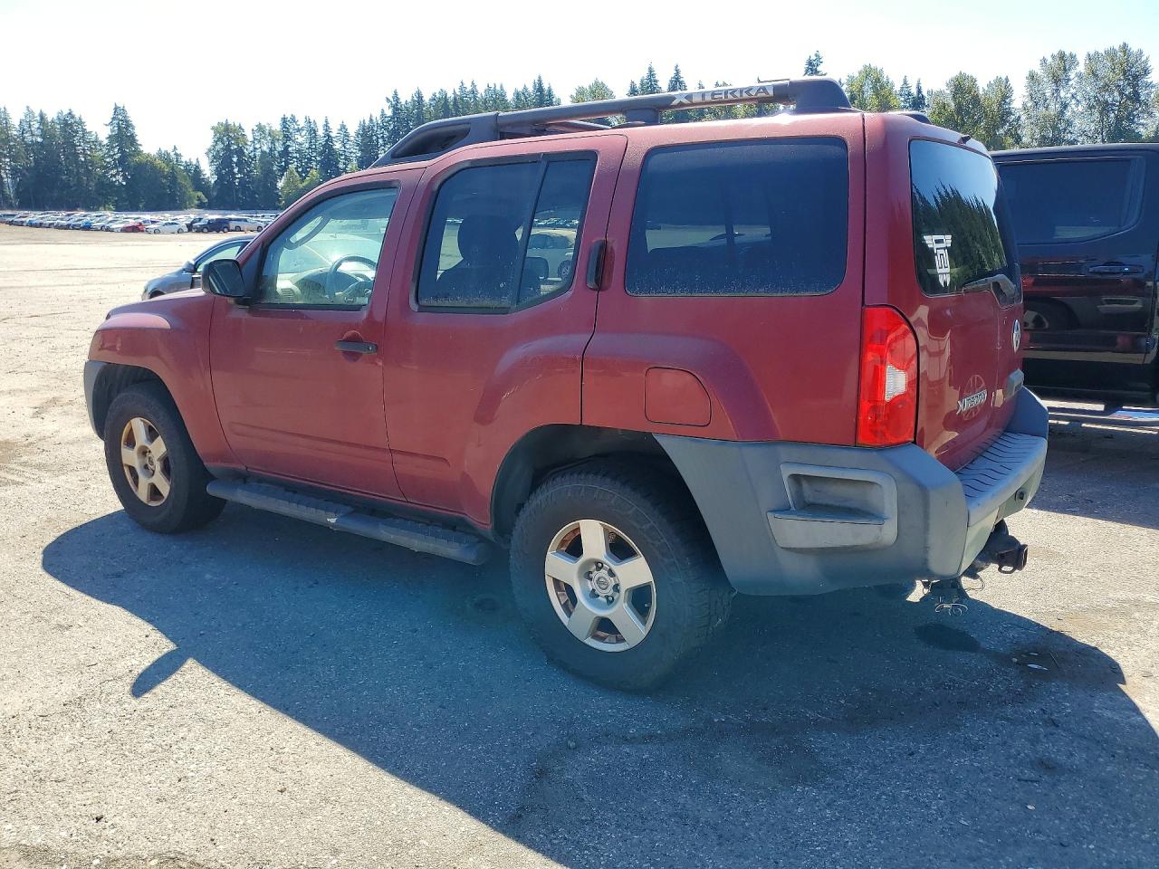 2006 Nissan Xterra X Красный vin: 5N1AN08W66C522861