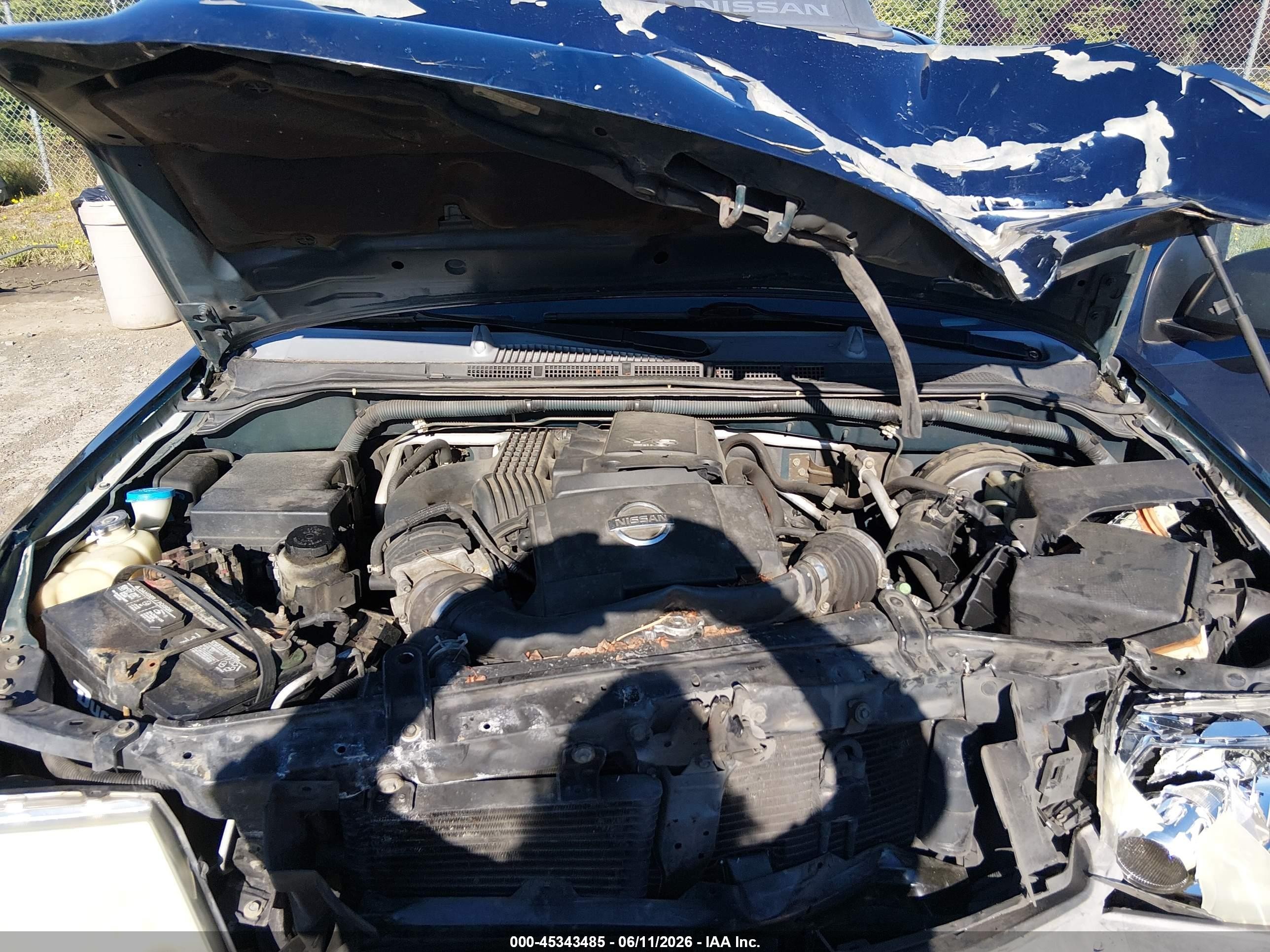 2006 Nissan Xterra Se Blue vin: 5N1AN08W66C537523