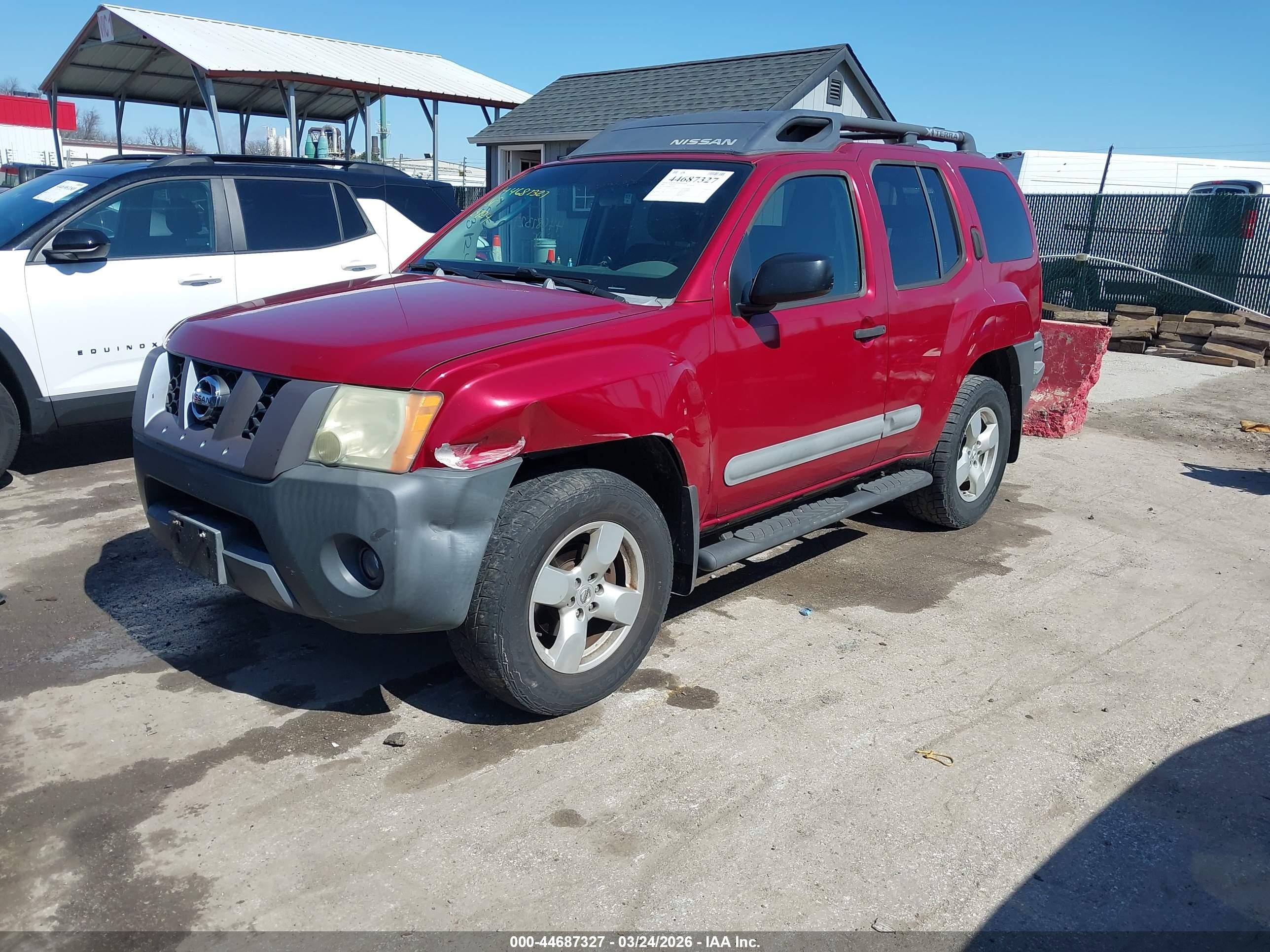 2006 Nissan Xterra Se Red vin: 5N1AN08W66C557822