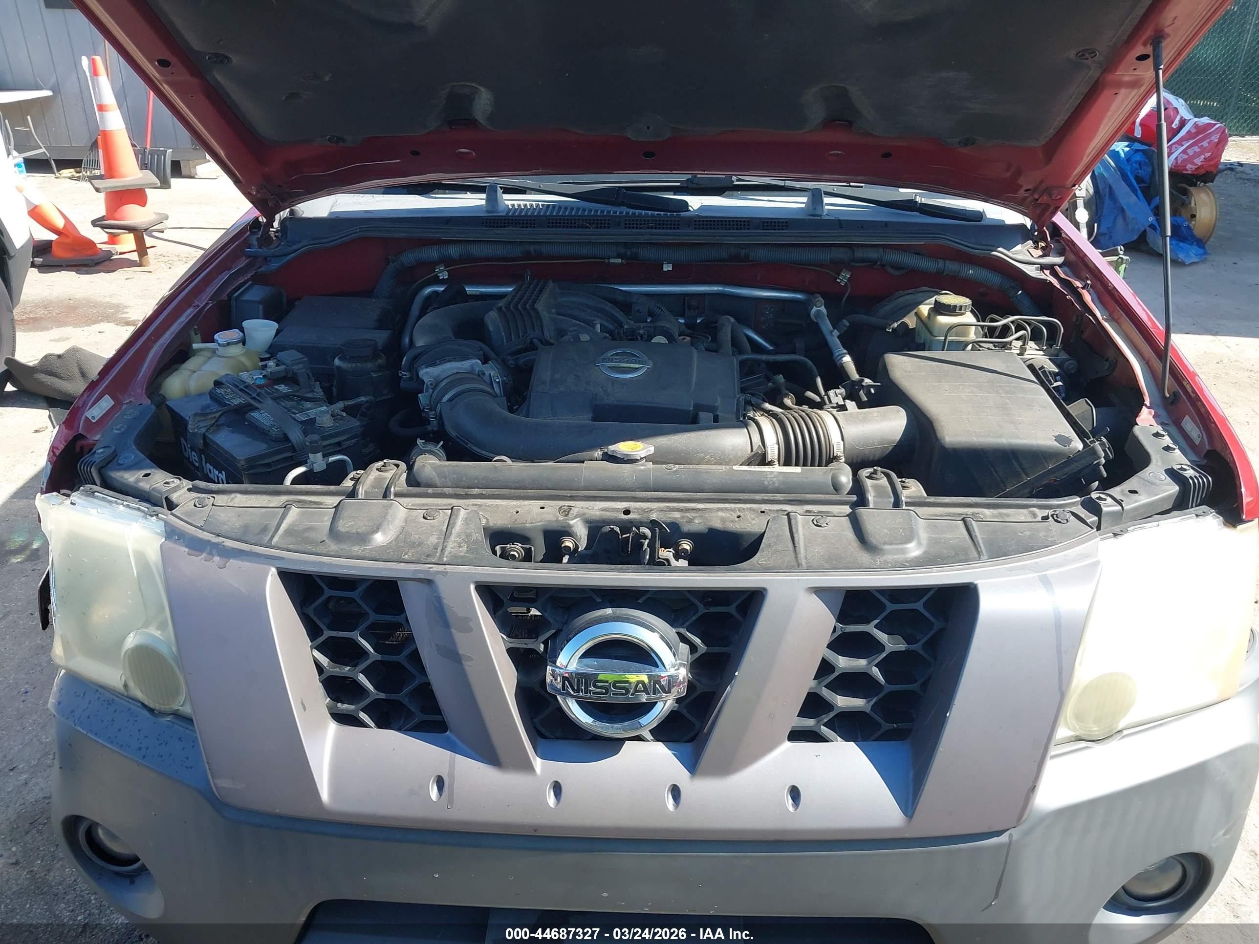 2006 Nissan Xterra Se Red vin: 5N1AN08W66C557822