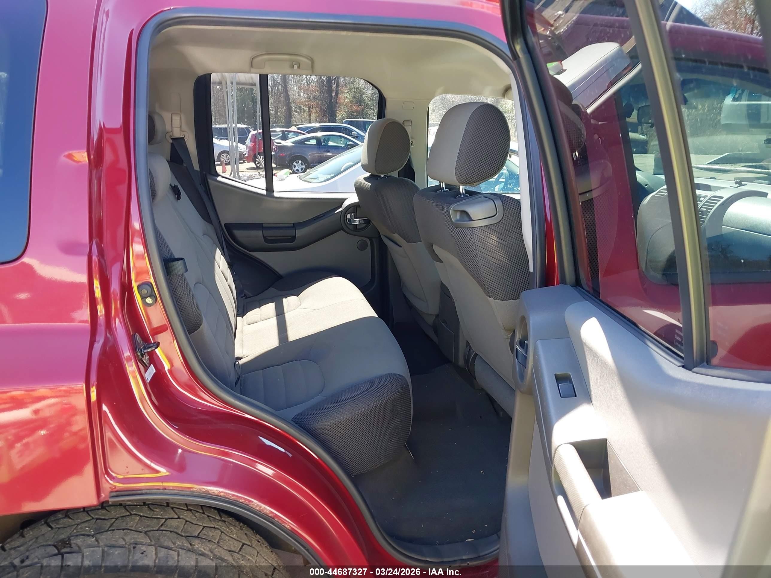2006 Nissan Xterra Se Red vin: 5N1AN08W66C557822