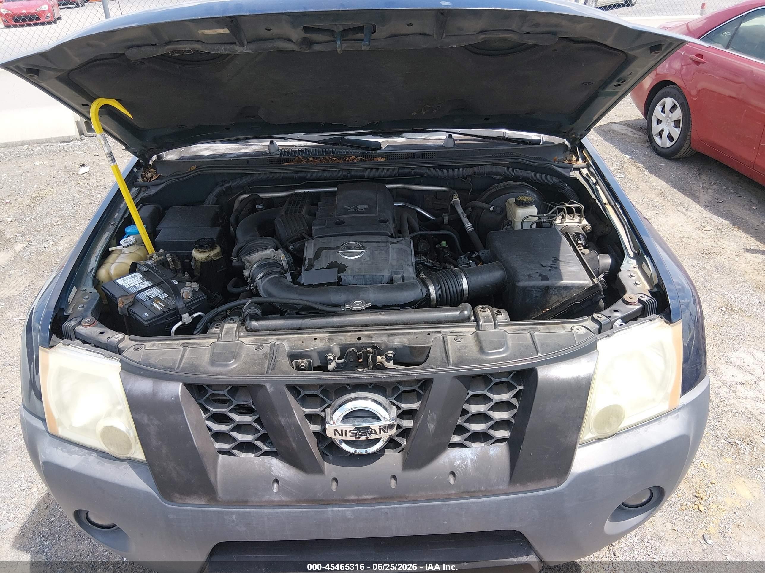 2007 Nissan Xterra Off Road Blue vin: 5N1AN08W67C511943
