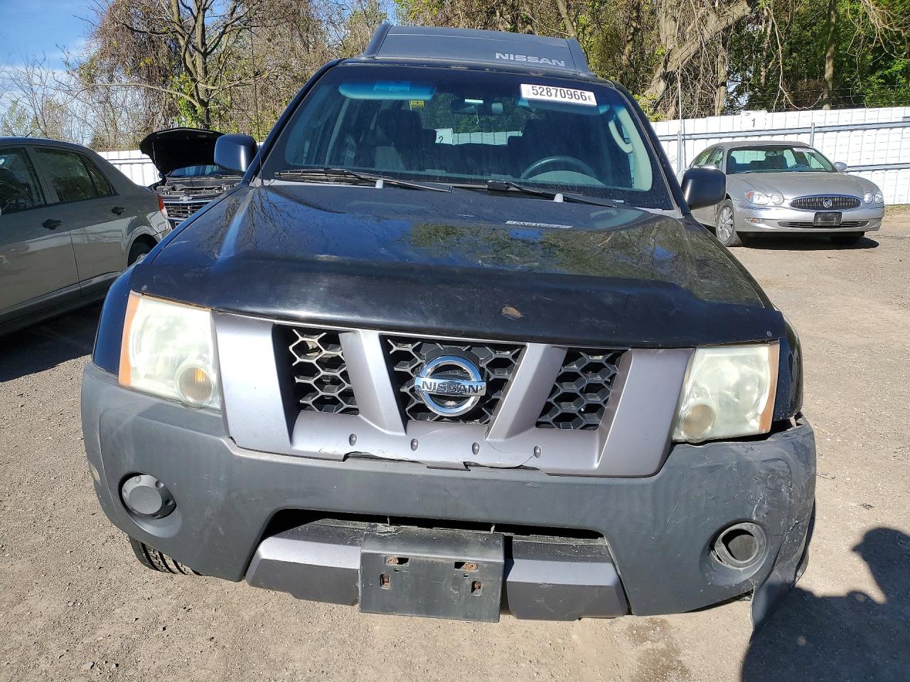 2007 Nissan Xterra X Black vin: 5N1AN08W67C519685