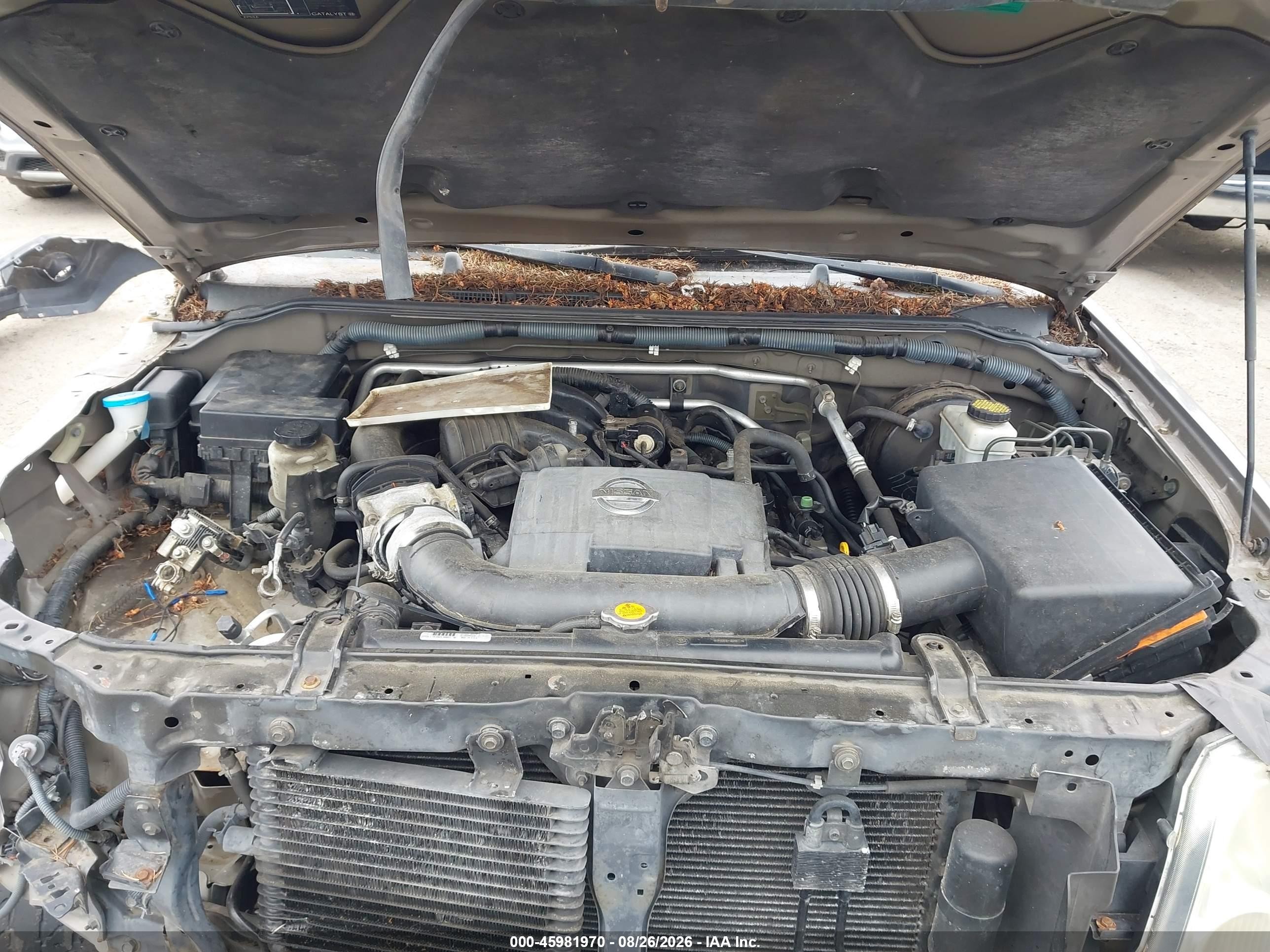 2007 Nissan Xterra S Желто-коричневый vin: 5N1AN08W67C520450