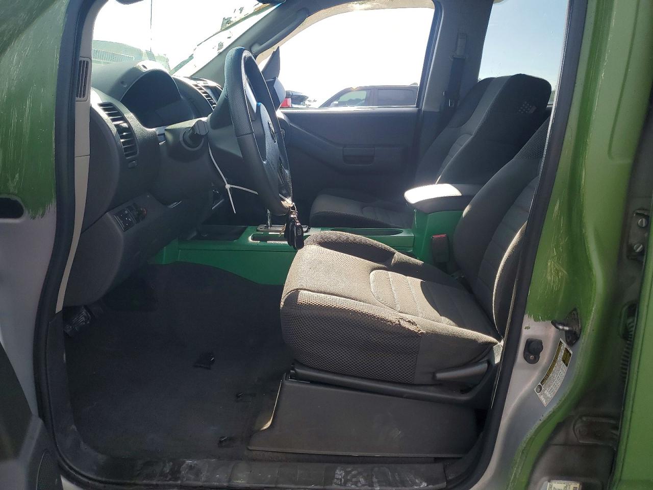 2008 Nissan Xterra X Green vin: 5N1AN08W68C541316
