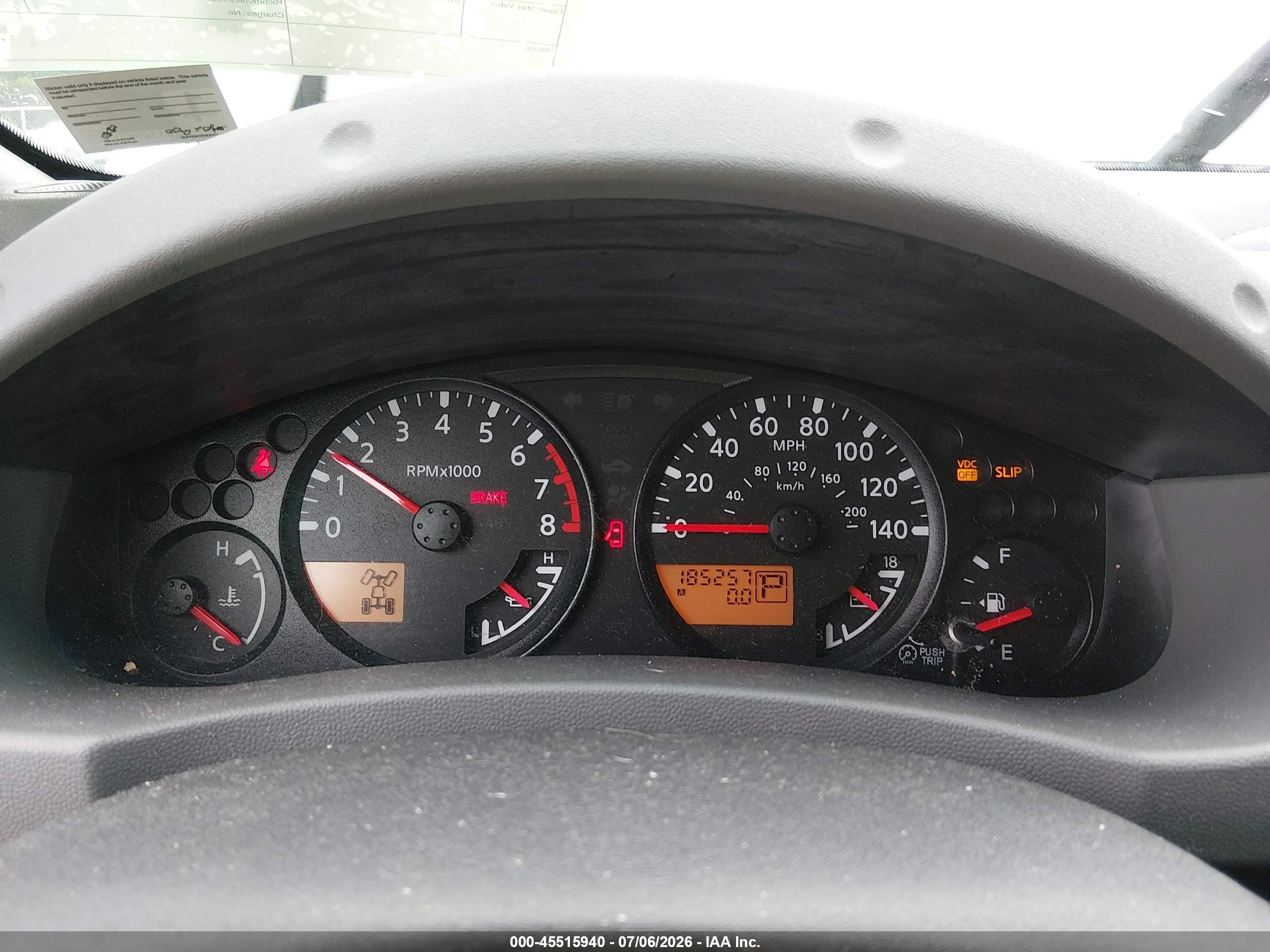 2009 Nissan Xterra S Silver vin: 5N1AN08W69C511606