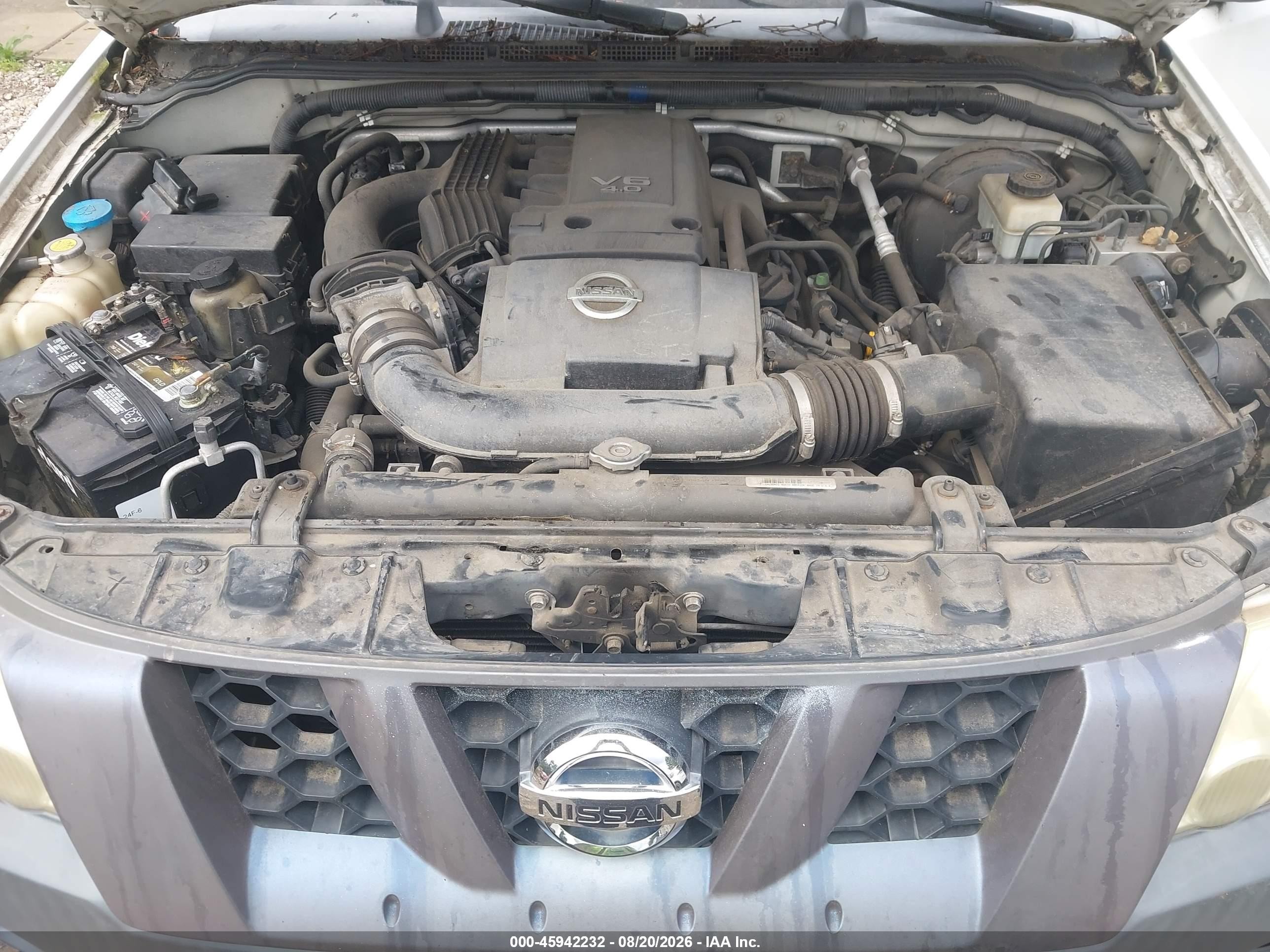 2005 Nissan Xterra Off Road Белый vin: 5N1AN08W75C644837