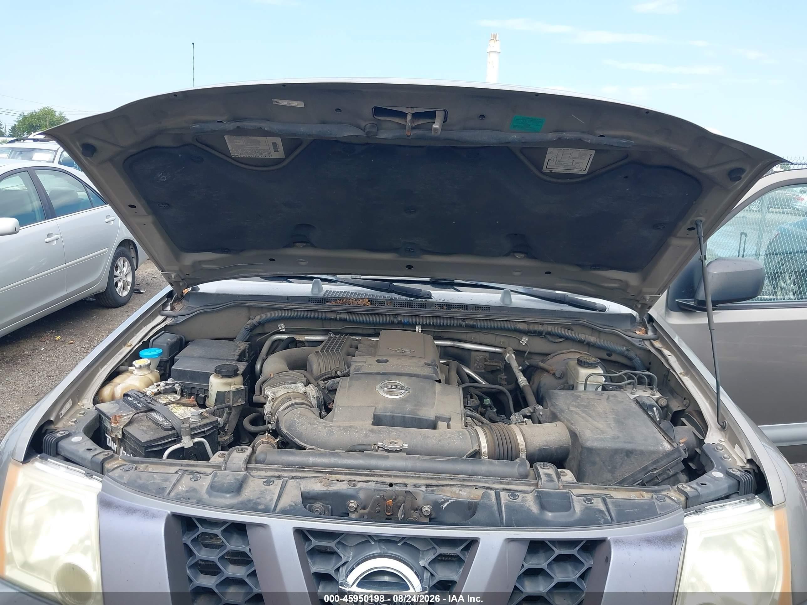 2005 Nissan Xterra S Бежевый vin: 5N1AN08W75C651271