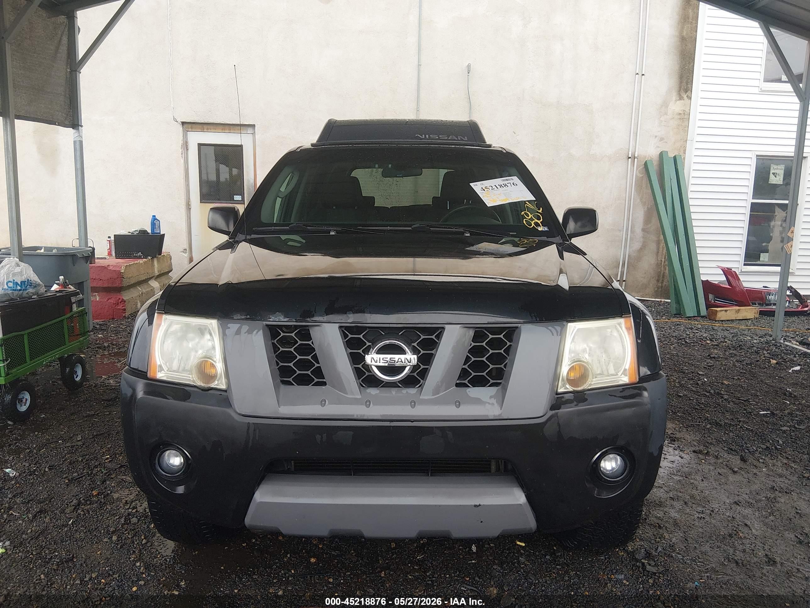 2007 Nissan Xterra X Black vin: 5N1AN08W77C547656