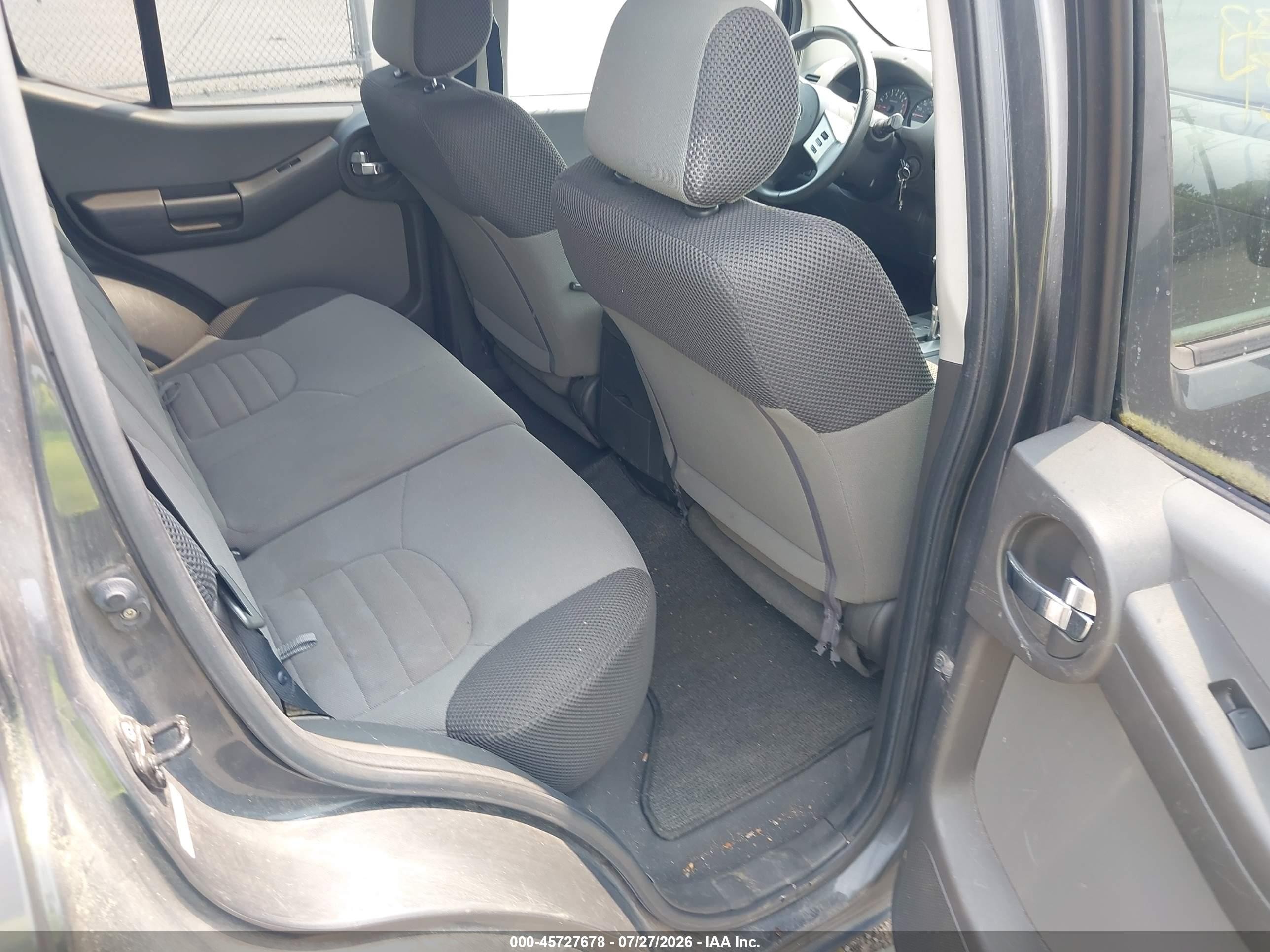 2008 Nissan Xterra S Gray vin: 5N1AN08W78C518899