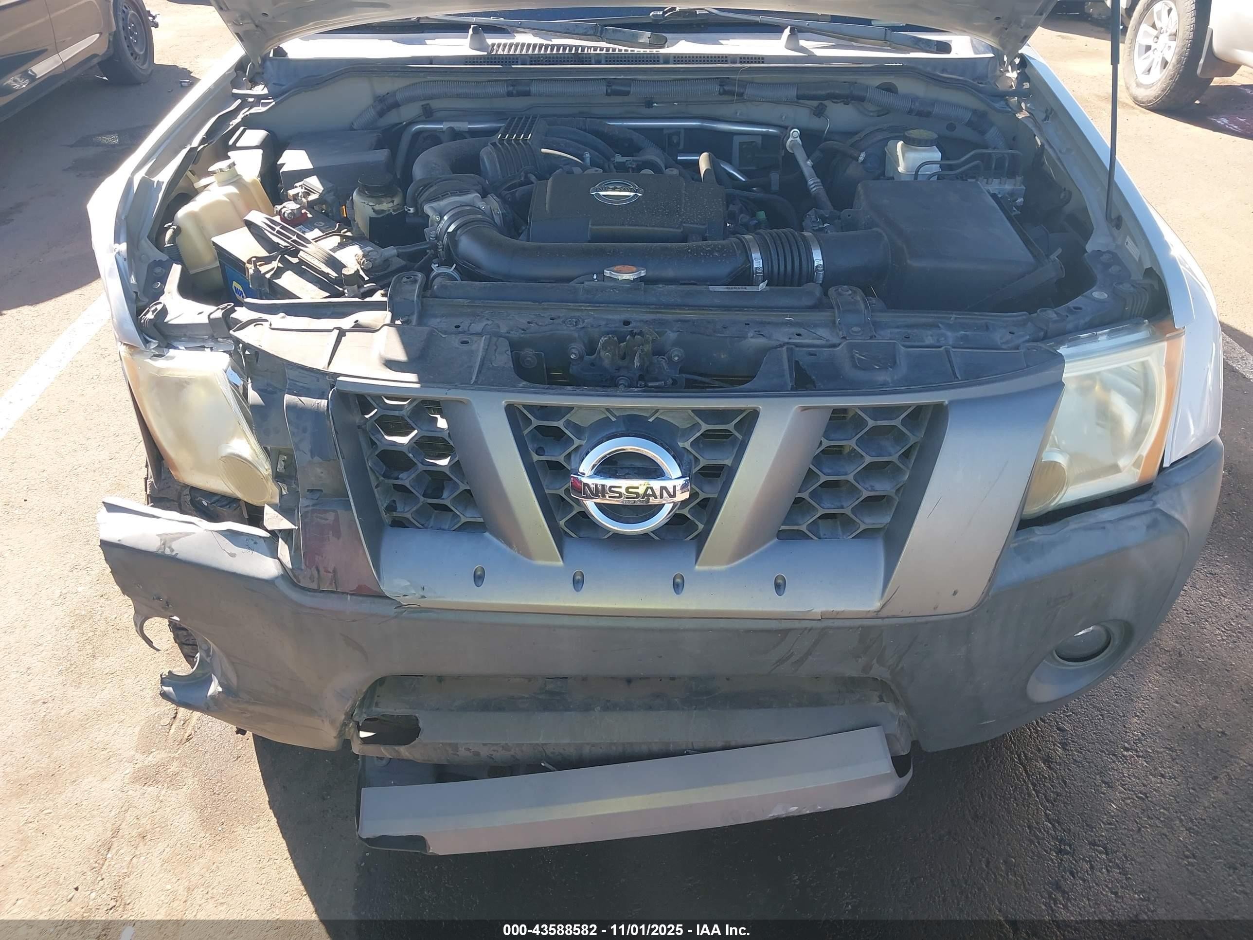 2008 Nissan Xterra Off Road Серебряный vin: 5N1AN08W78C532883