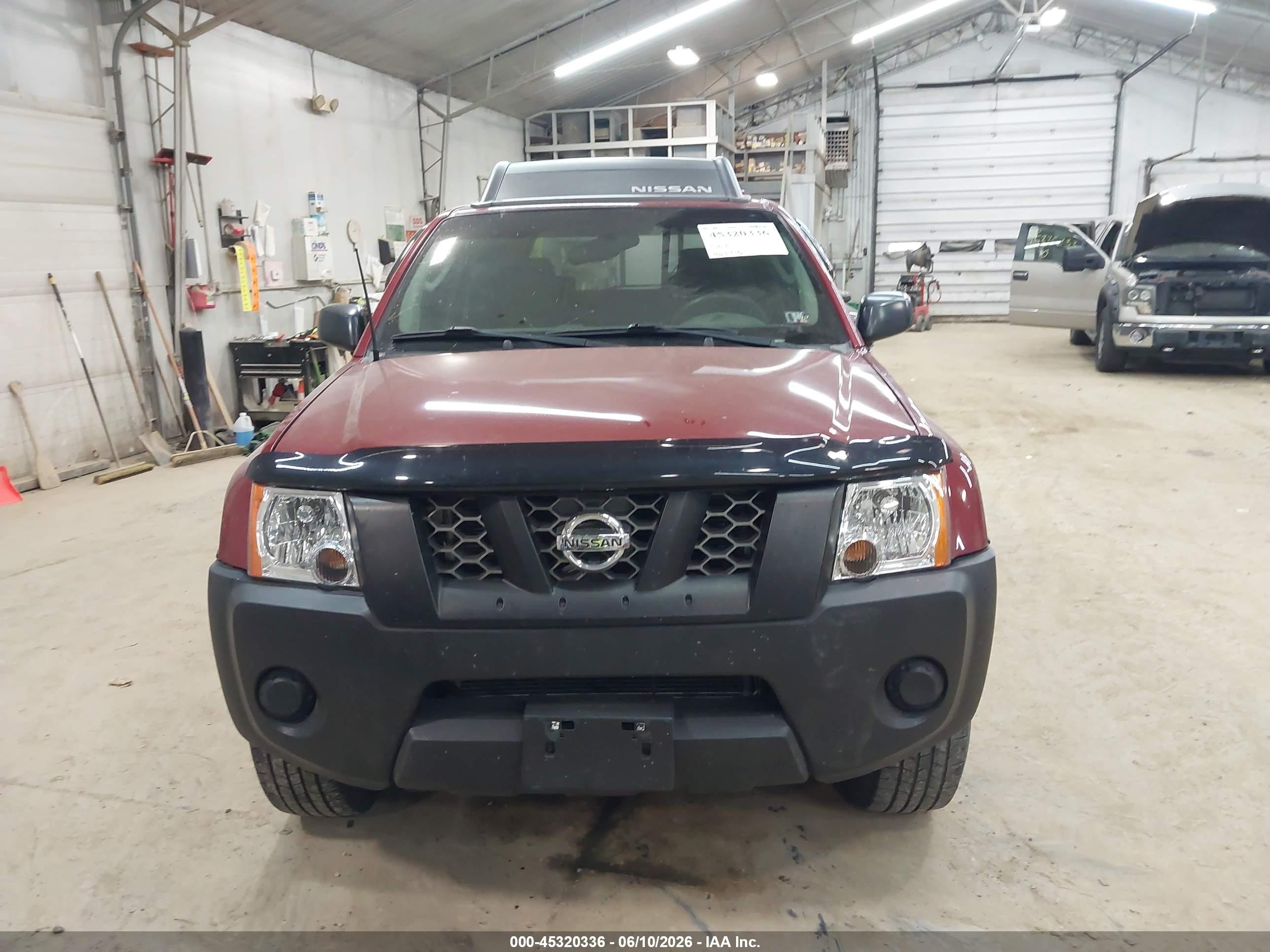 2005 Nissan Xterra S Red vin: 5N1AN08W85C611362