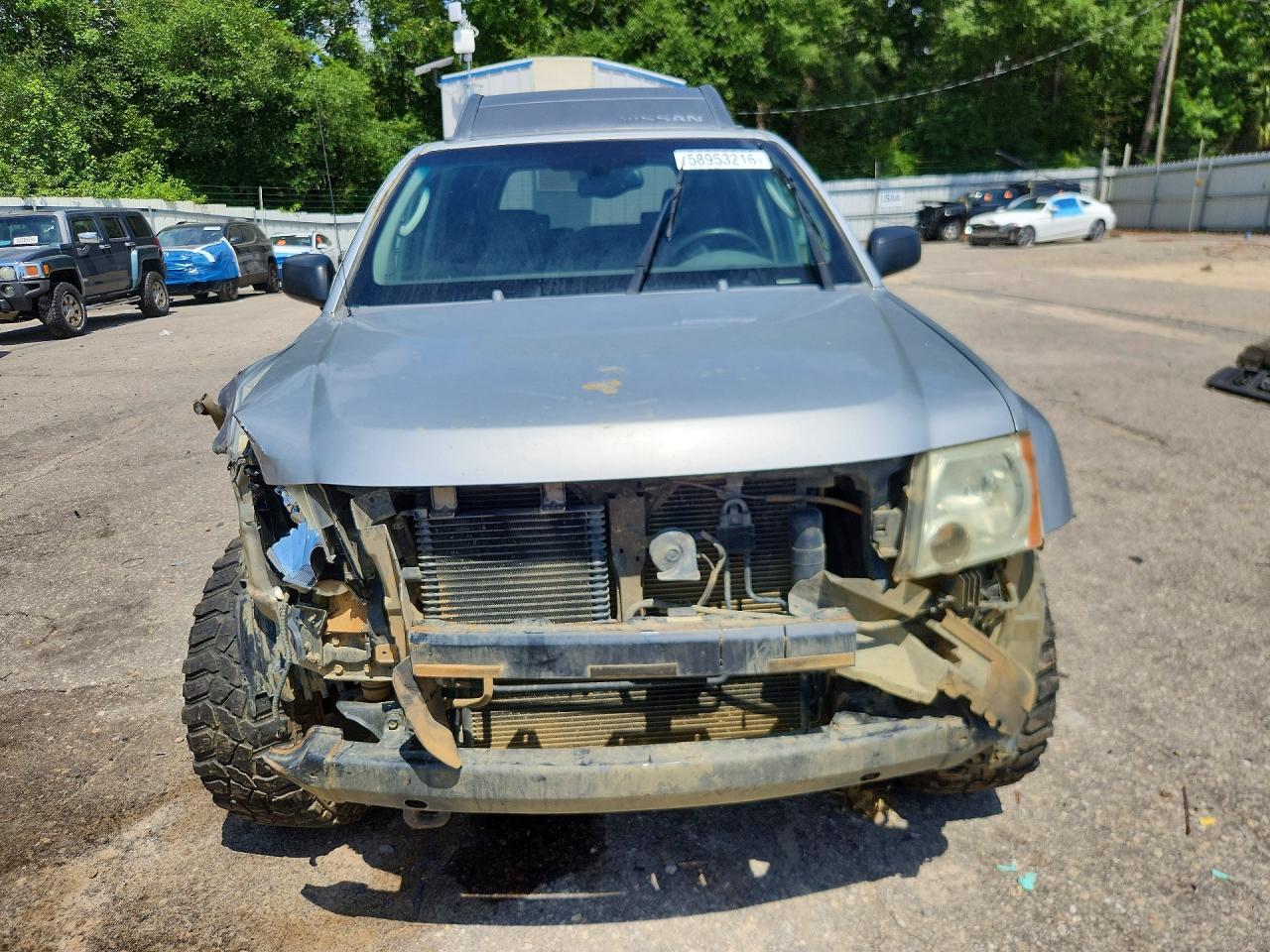 2005 Nissan Xterra S Silver vin: 5N1AN08W85C641901