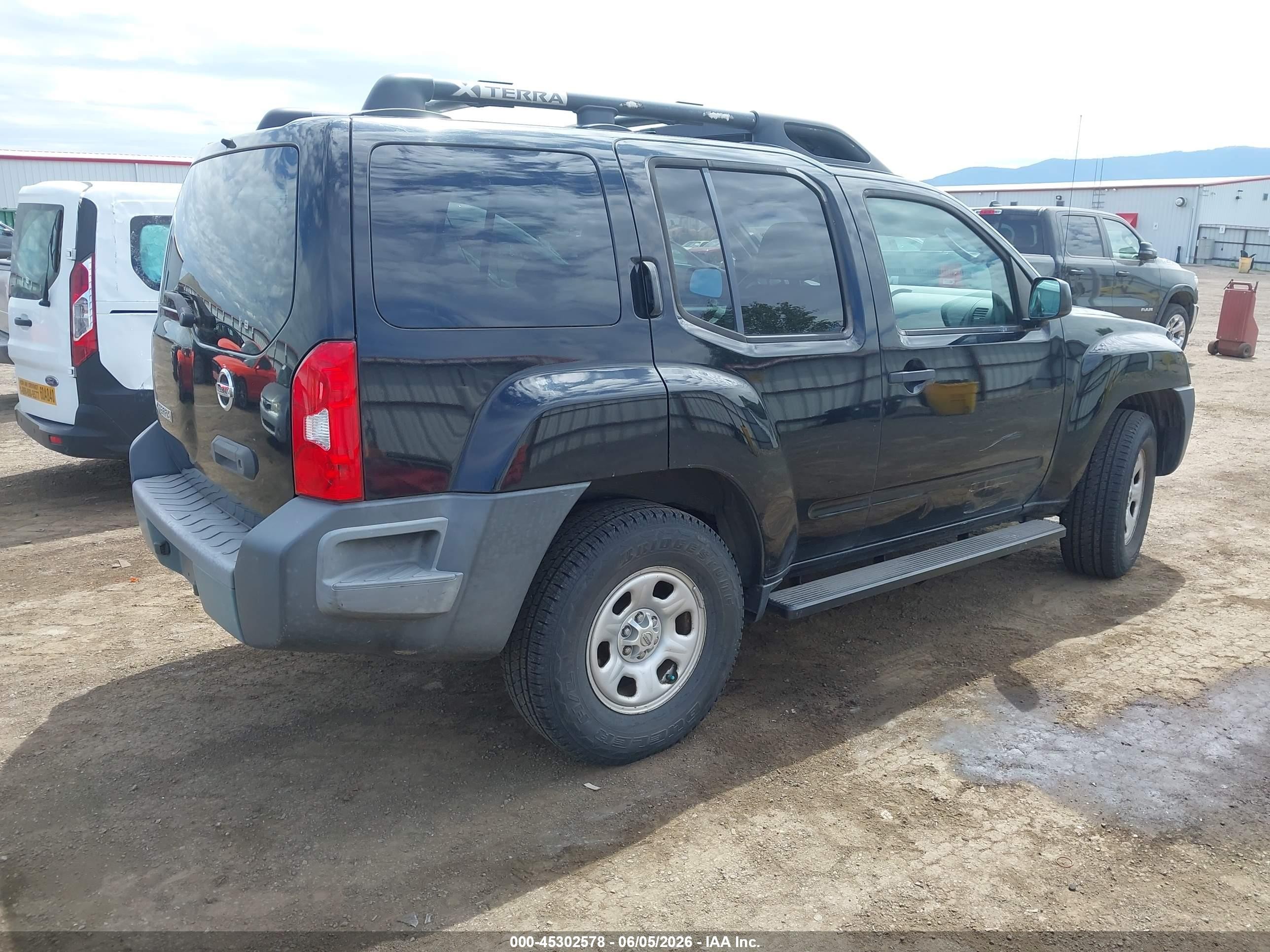 2006 Nissan Xterra X Black vin: 5N1AN08W86C556865