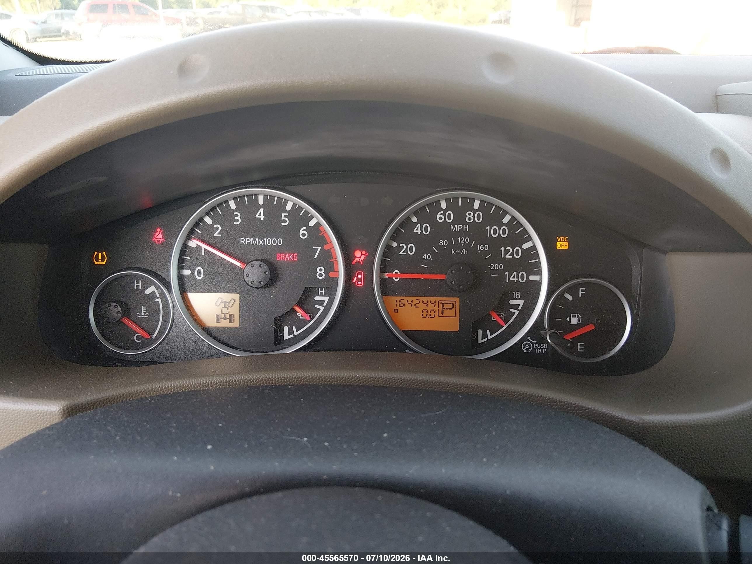 2007 Nissan Xterra Se Черный vin: 5N1AN08W87C543650