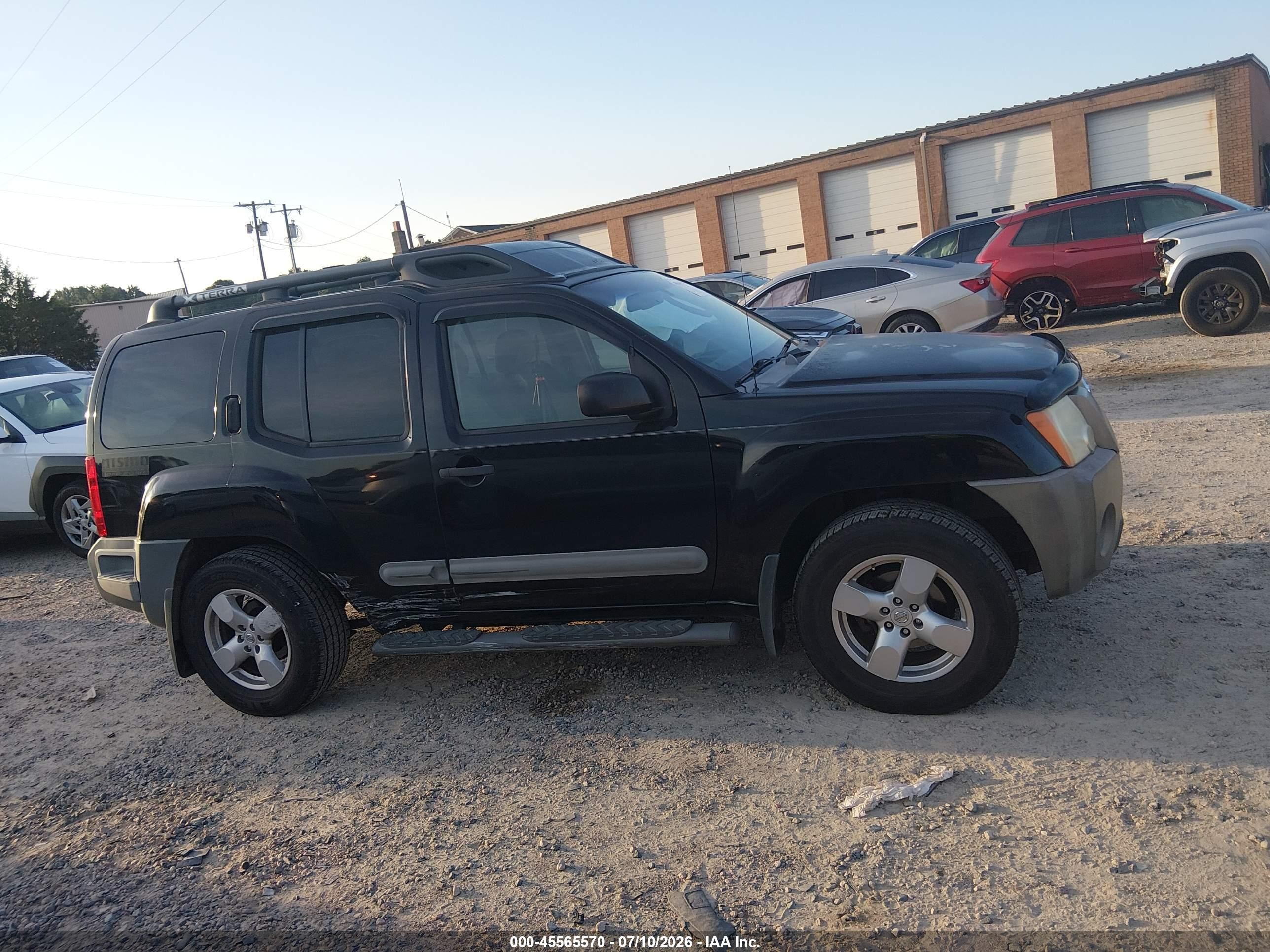 2007 Nissan Xterra Se Черный vin: 5N1AN08W87C543650
