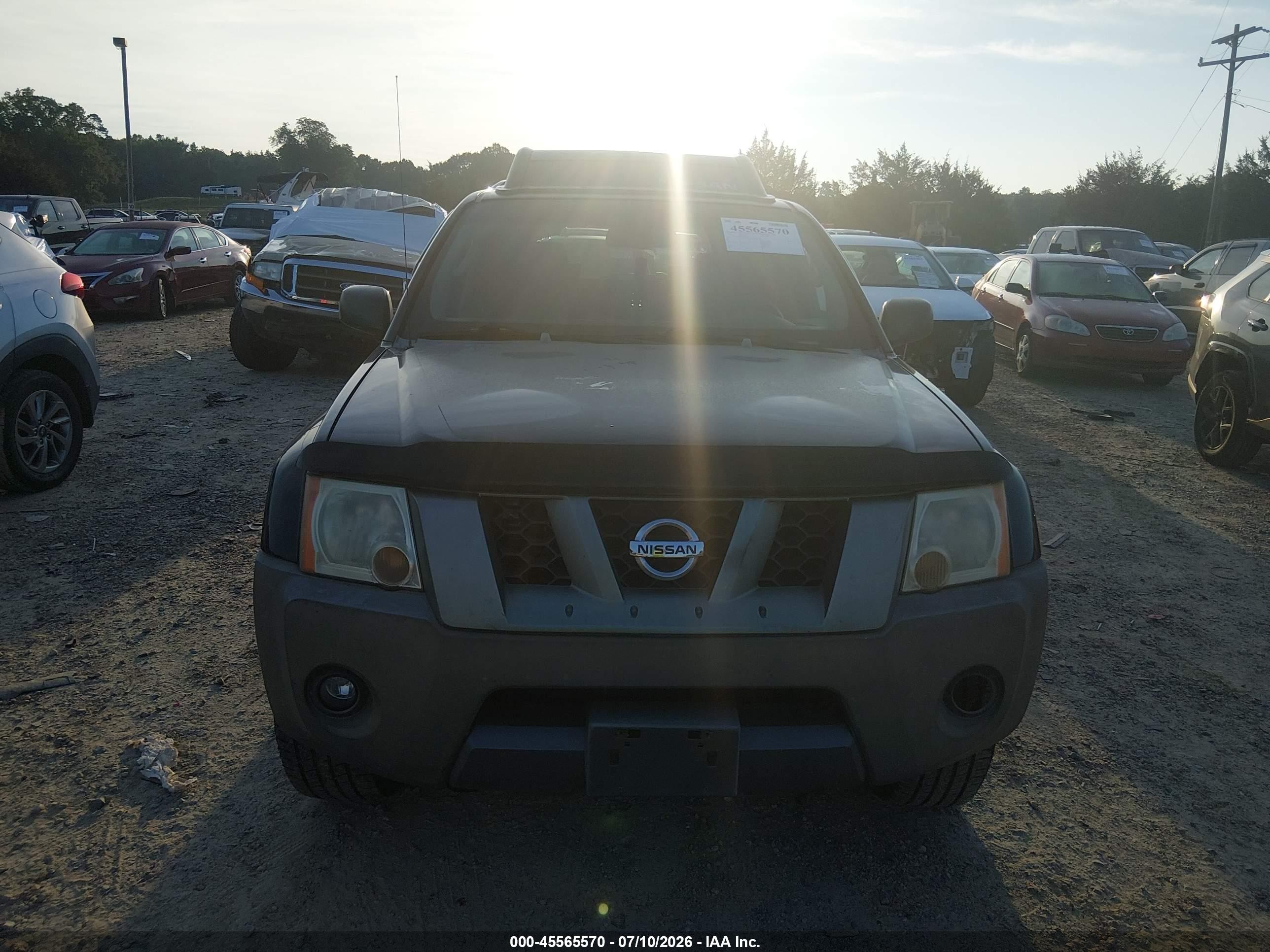 2007 Nissan Xterra Se Черный vin: 5N1AN08W87C543650