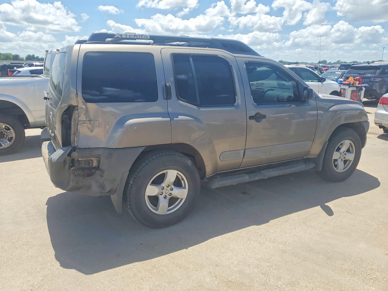 2005 Nissan Xterra S Желто-коричневый vin: 5N1AN08W95C622774