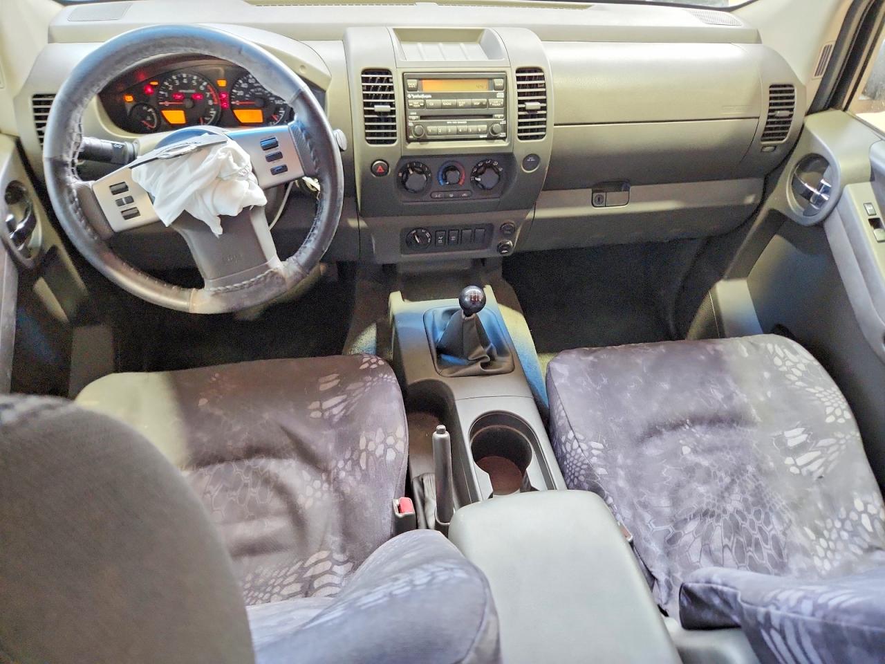 2006 Nissan Xterra X Gray vin: 5N1AN08W96C509120