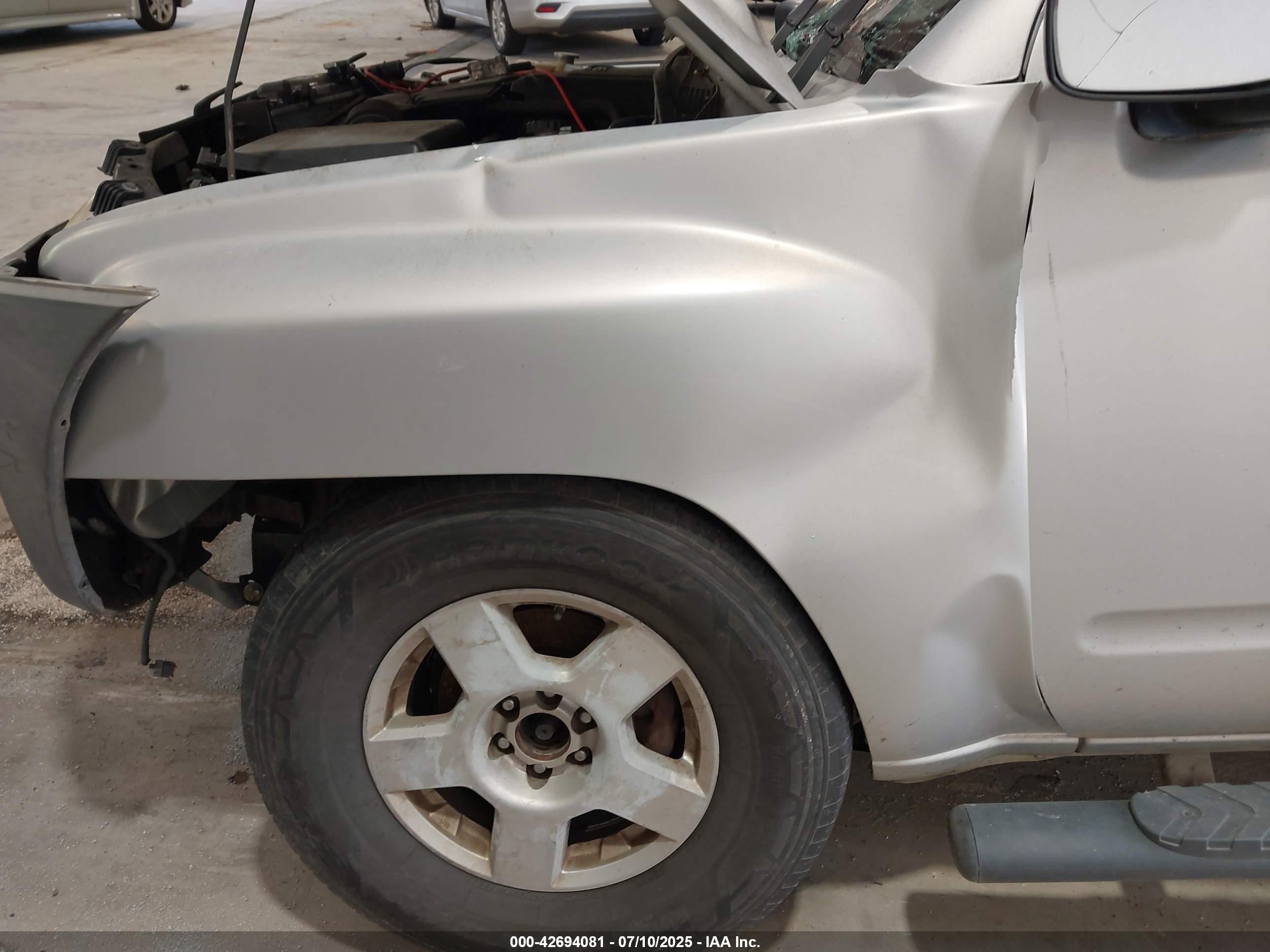 2006 Nissan Xterra S Gray vin: 5N1AN08W96C519565