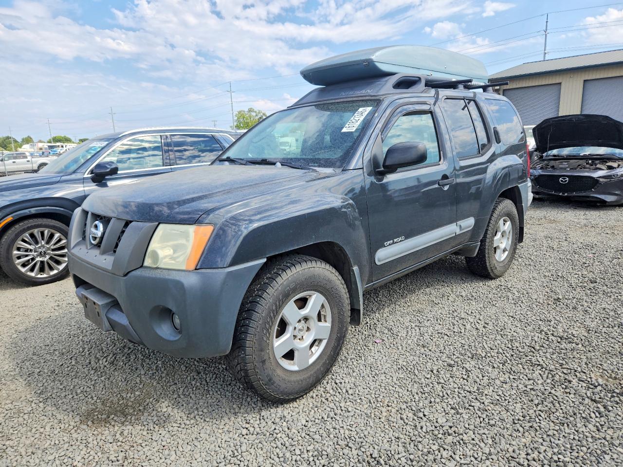 2006 Nissan Xterra X Серый vin: 5N1AN08W96C538942