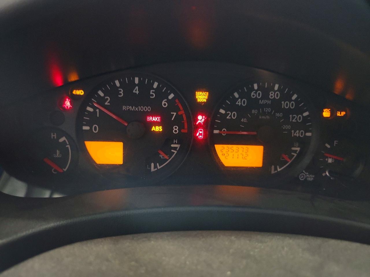 2006 Nissan Xterra Off Road/s/se Серый vin: 5N1AN08W96C539282