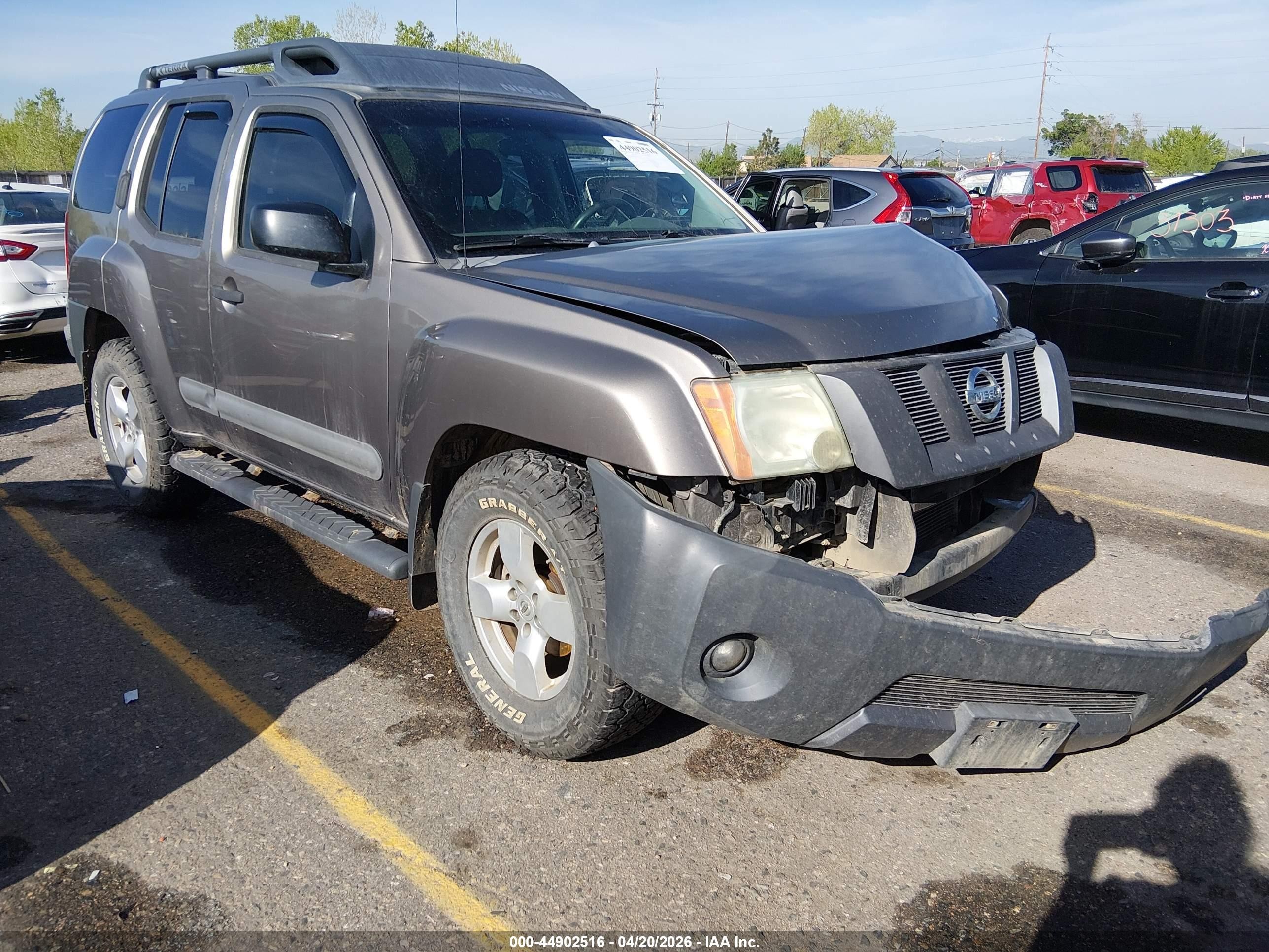 2006 Nissan Xterra Se Beige vin: 5N1AN08W96C541615