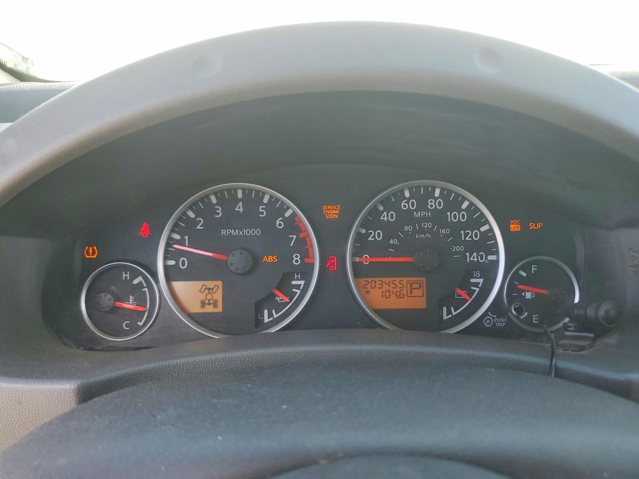 2006 Nissan Xterra X White vin: 5N1AN08W96C544952