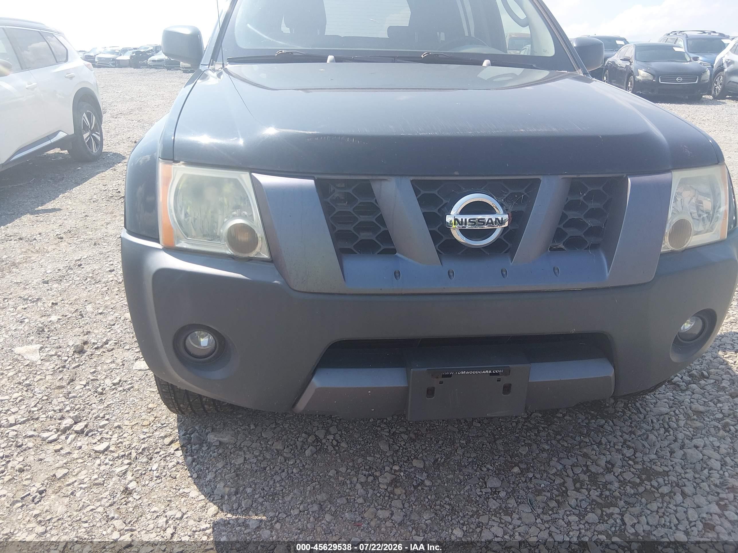 2006 Nissan Xterra Se Black vin: 5N1AN08W96C548497