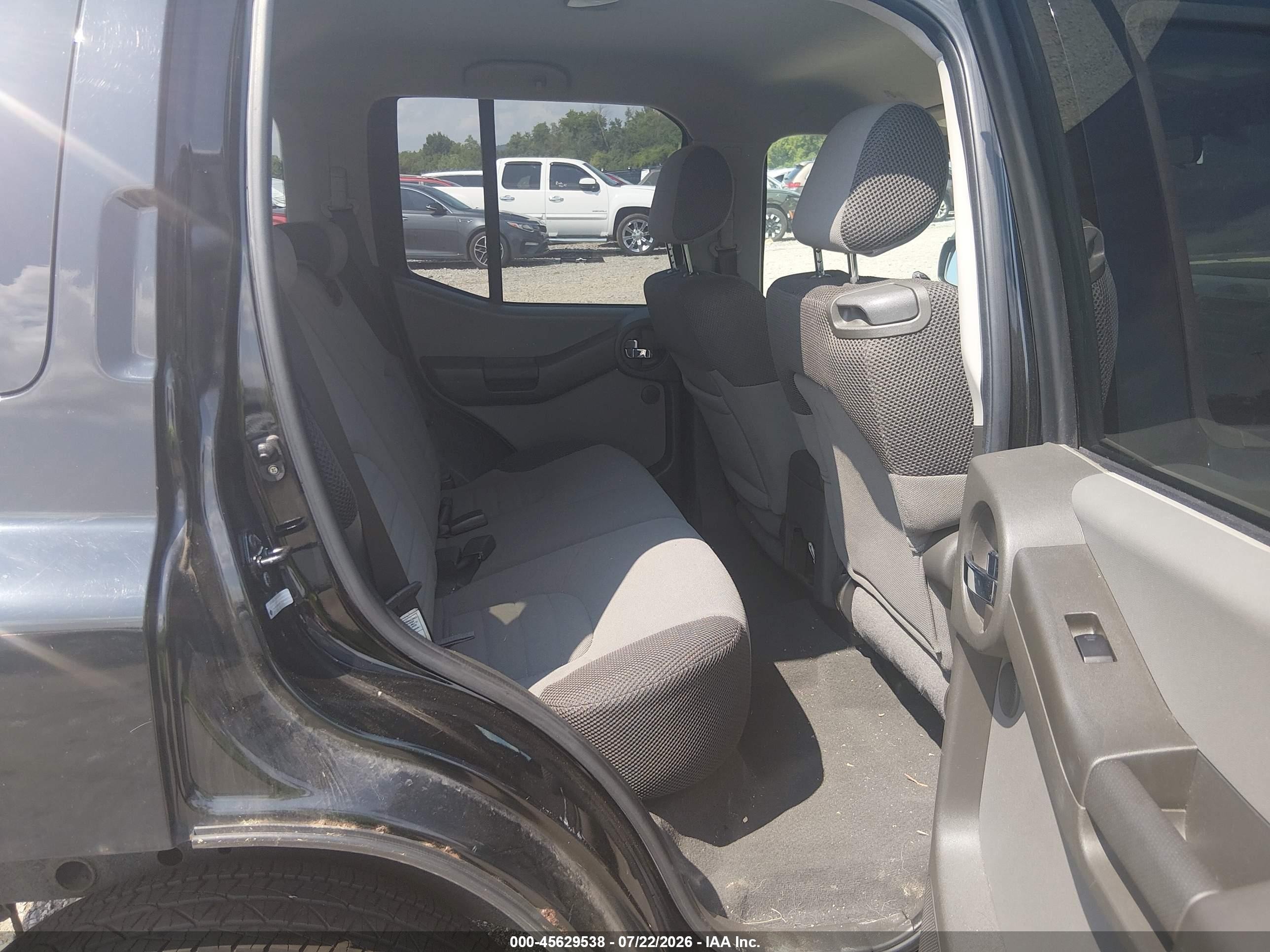 2006 Nissan Xterra Se Black vin: 5N1AN08W96C548497
