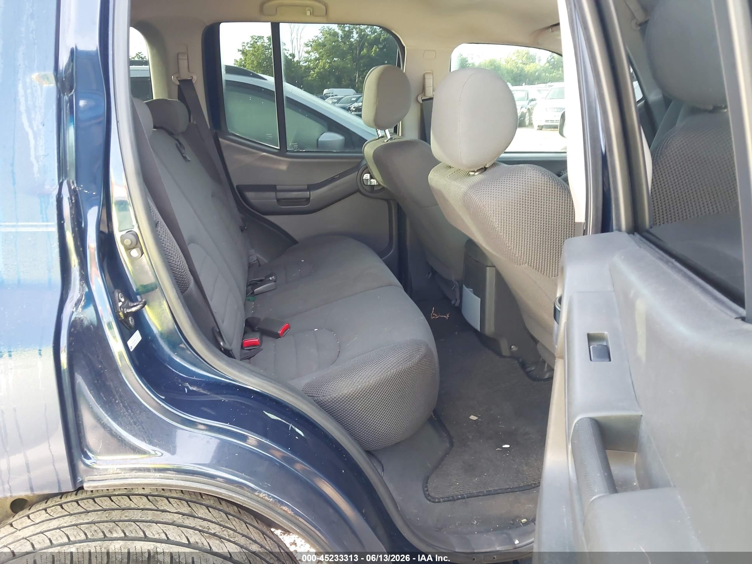2008 Nissan Xterra X Blue vin: 5N1AN08W98C501537