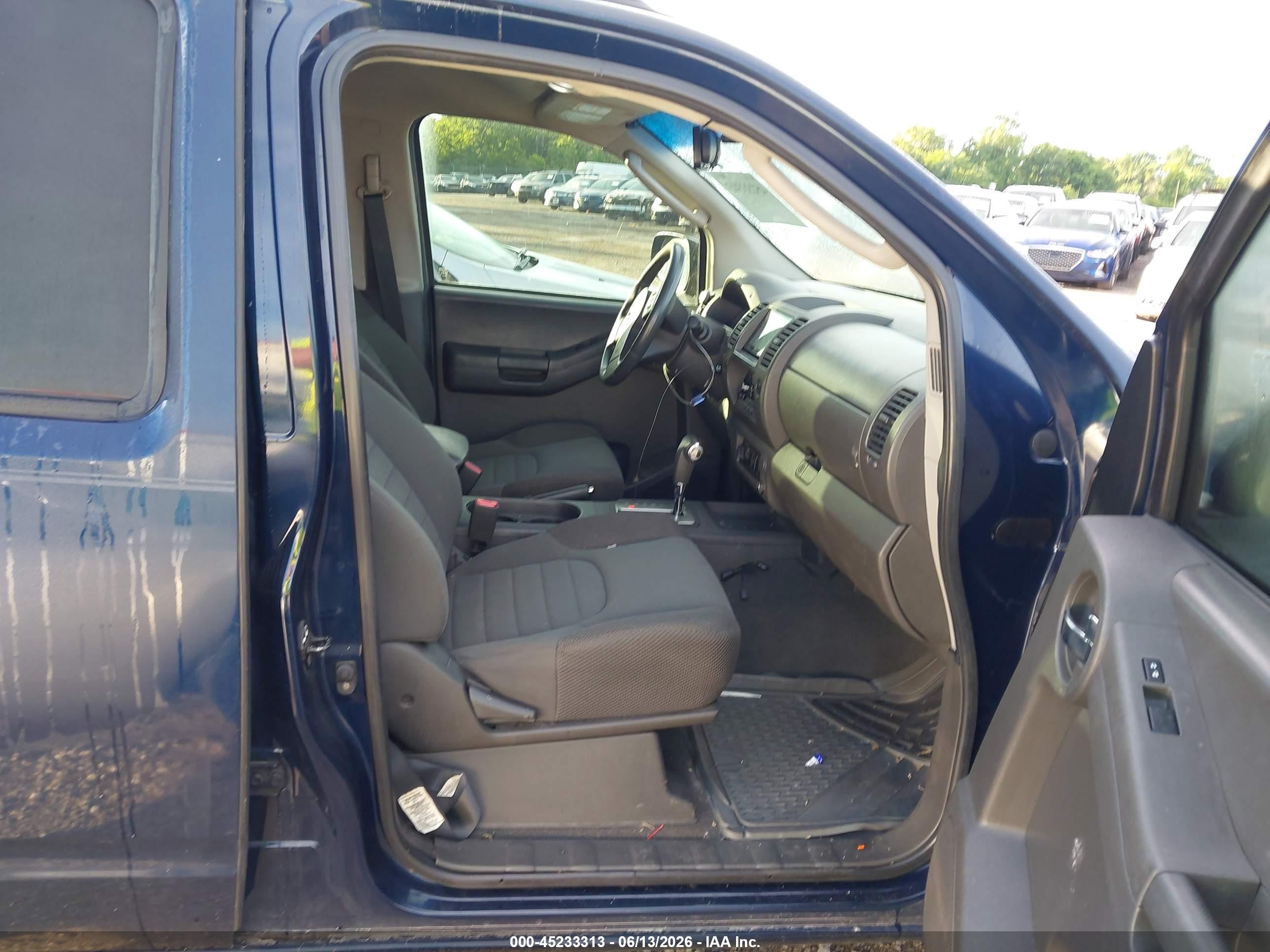 2008 Nissan Xterra X Blue vin: 5N1AN08W98C501537
