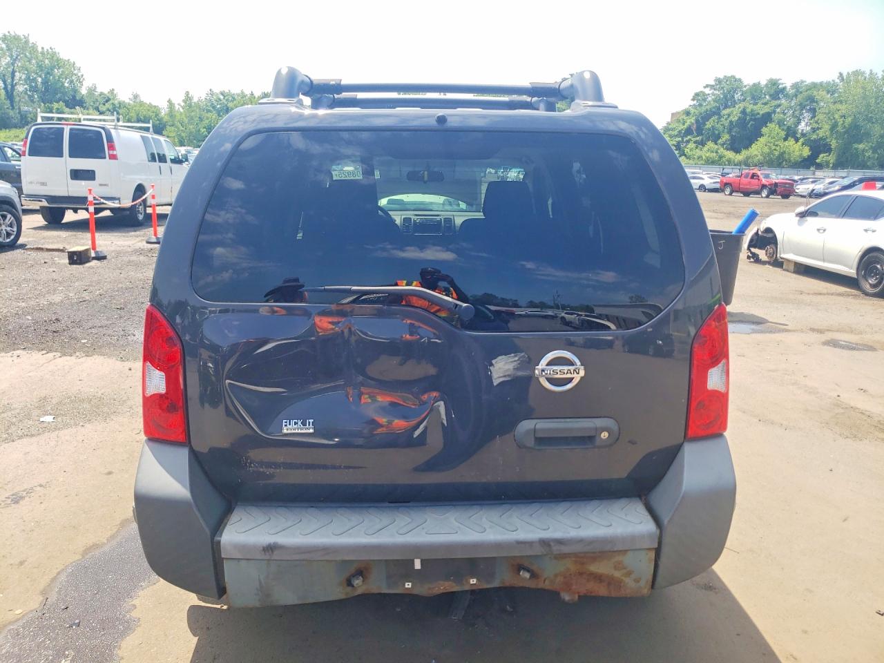 2008 Nissan Xterra Off Road/s/se Gray vin: 5N1AN08W98C511274