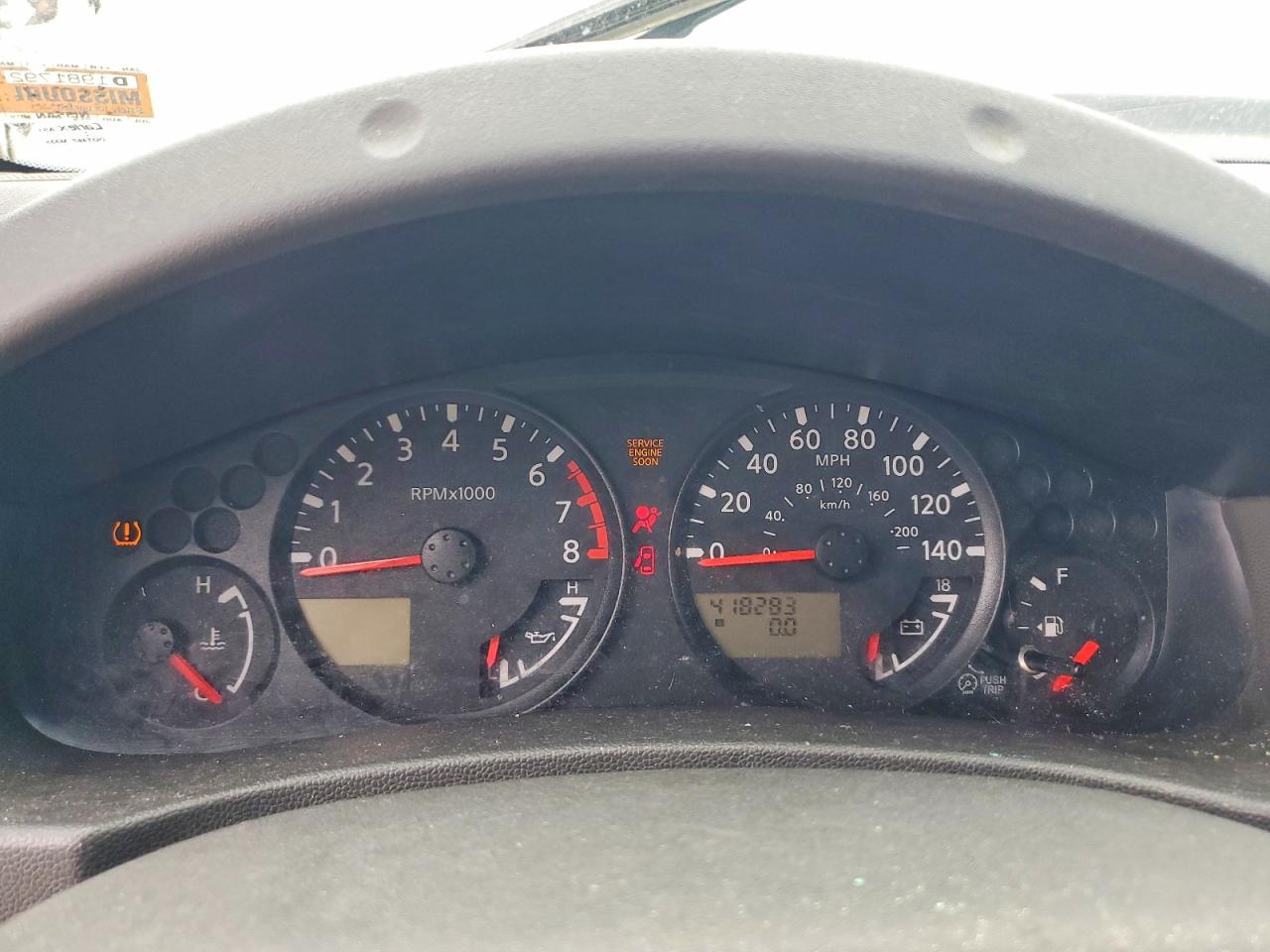 2008 Nissan Xterra X Charcoal vin: 5N1AN08W98C511520