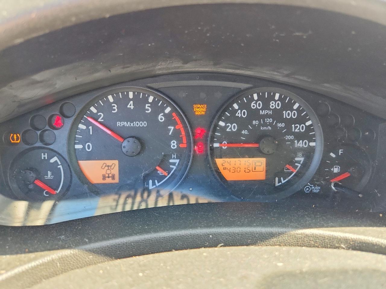 2008 Nissan Xterra X Серый vin: 5N1AN08W98C520864