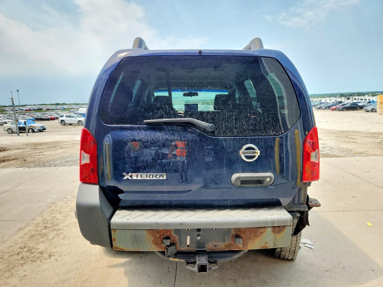 2008 Nissan Xterra X Blue vin: 5N1AN08W98C524963
