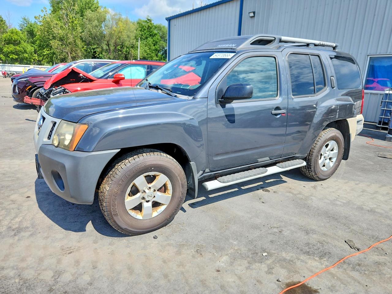 2009 Nissan Xterra X Серый vin: 5N1AN08W99C501152