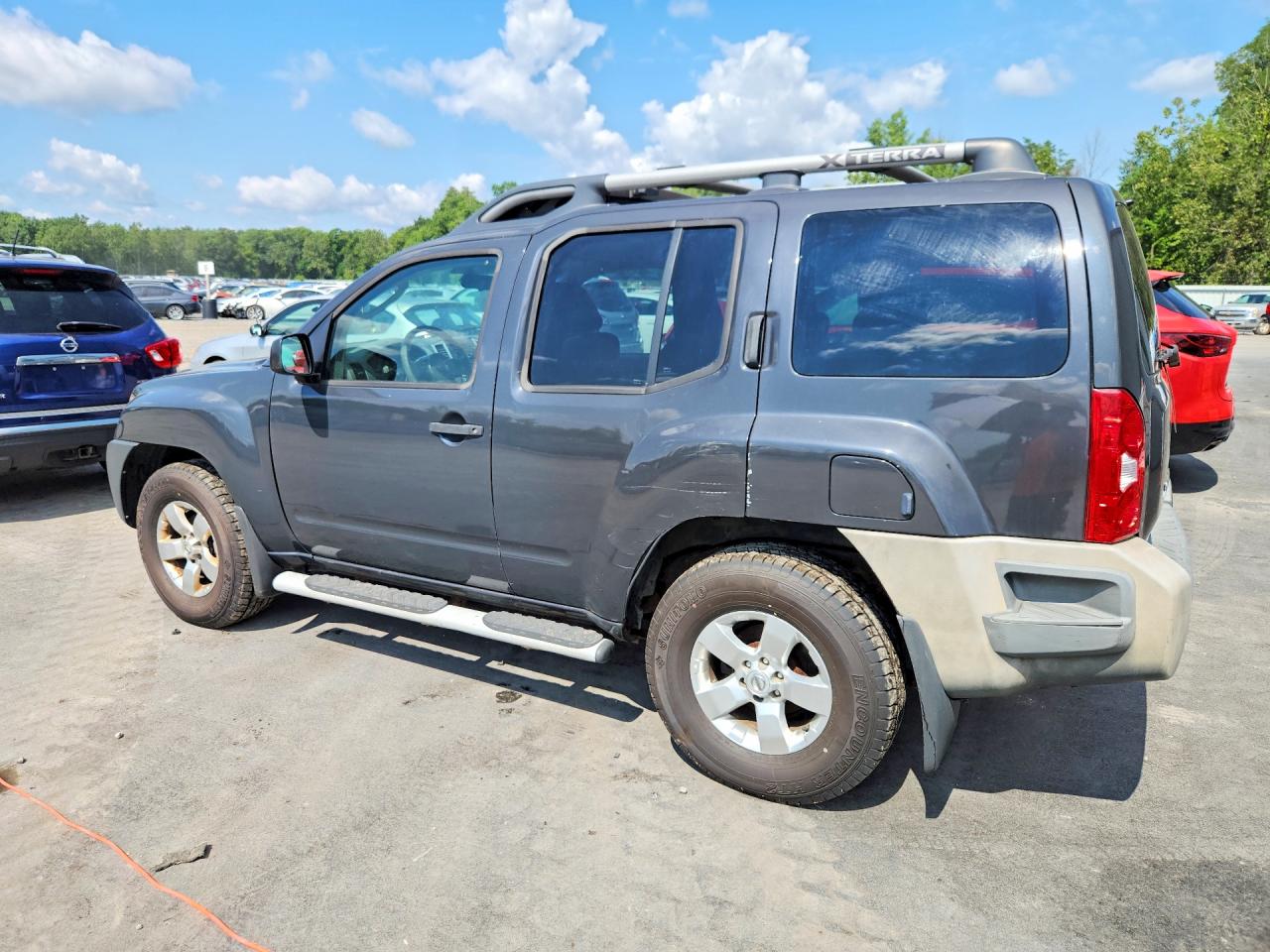 2009 Nissan Xterra X Серый vin: 5N1AN08W99C501152