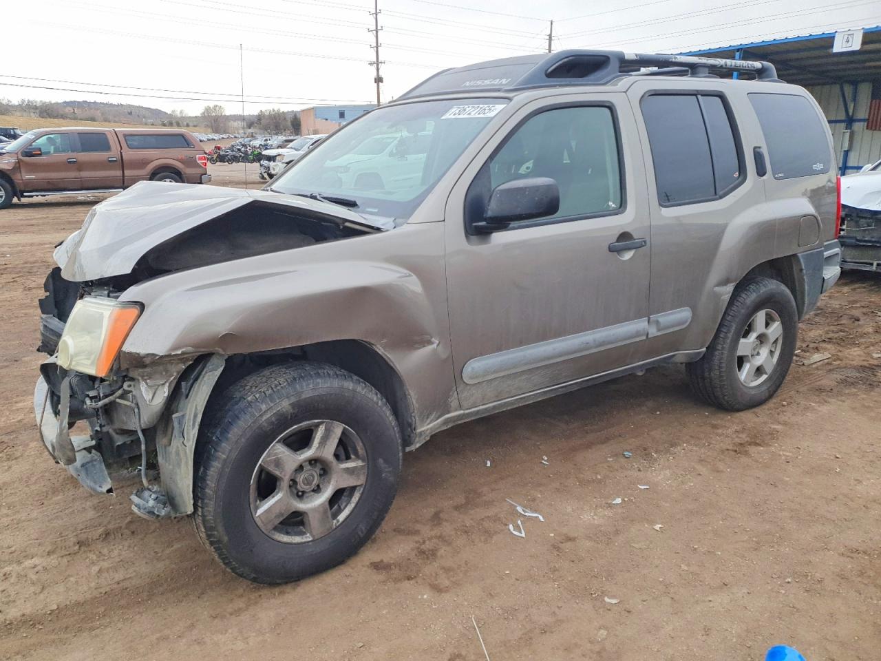 2005 Nissan Xterra Off Road Tan vin: 5N1AN08WX5C654570