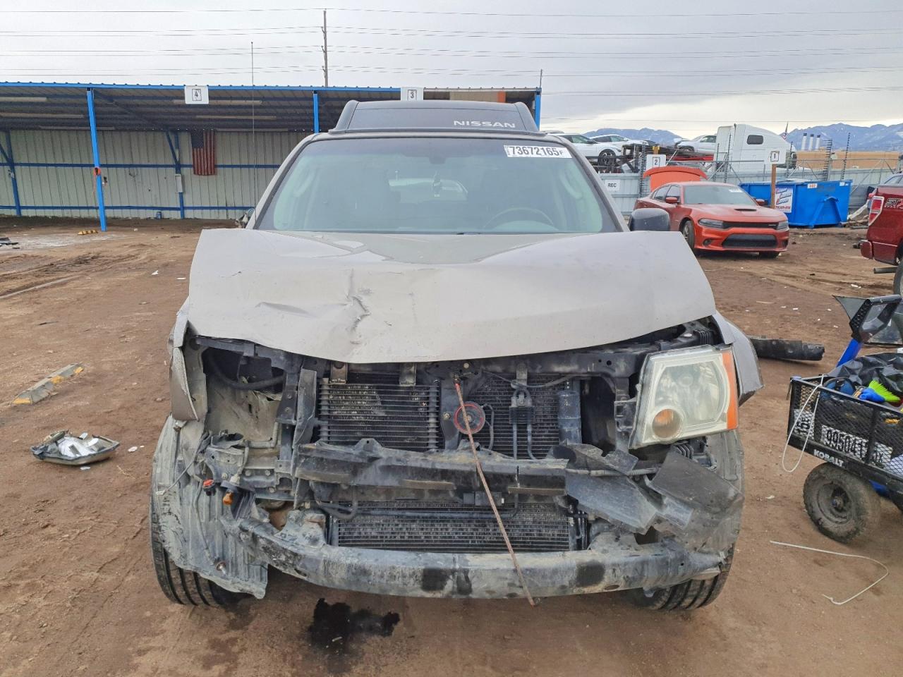 2005 Nissan Xterra Off Road Tan vin: 5N1AN08WX5C654570