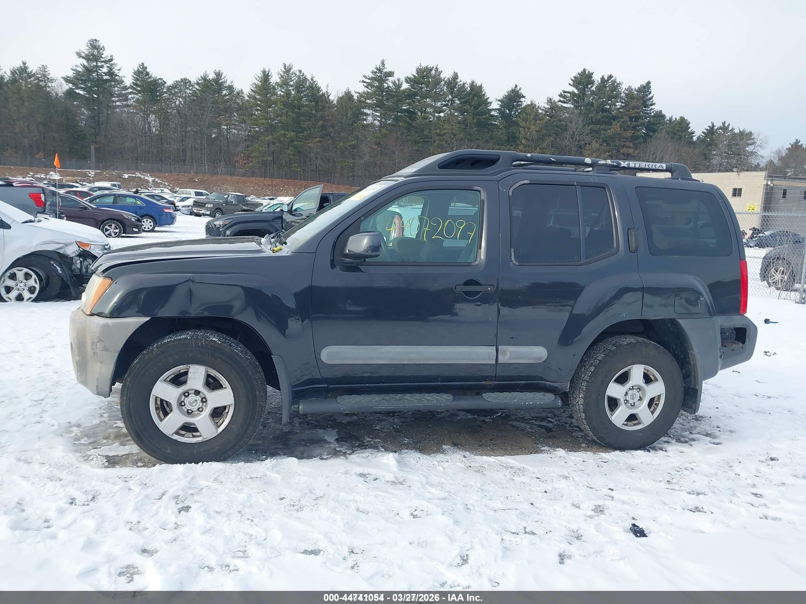 2006 Nissan Xterra S Серый vin: 5N1AN08WX6C547472