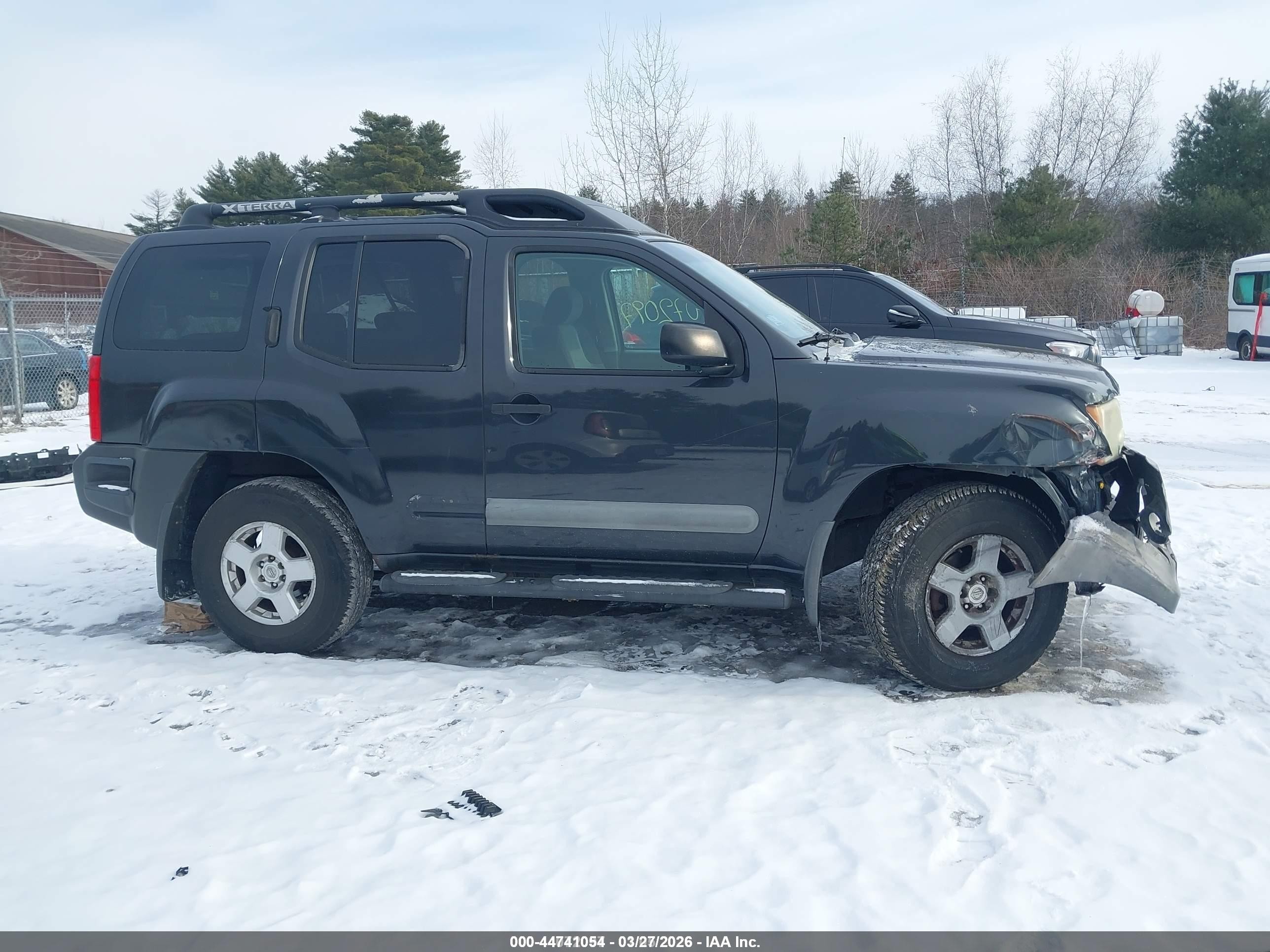 2006 Nissan Xterra S Серый vin: 5N1AN08WX6C547472